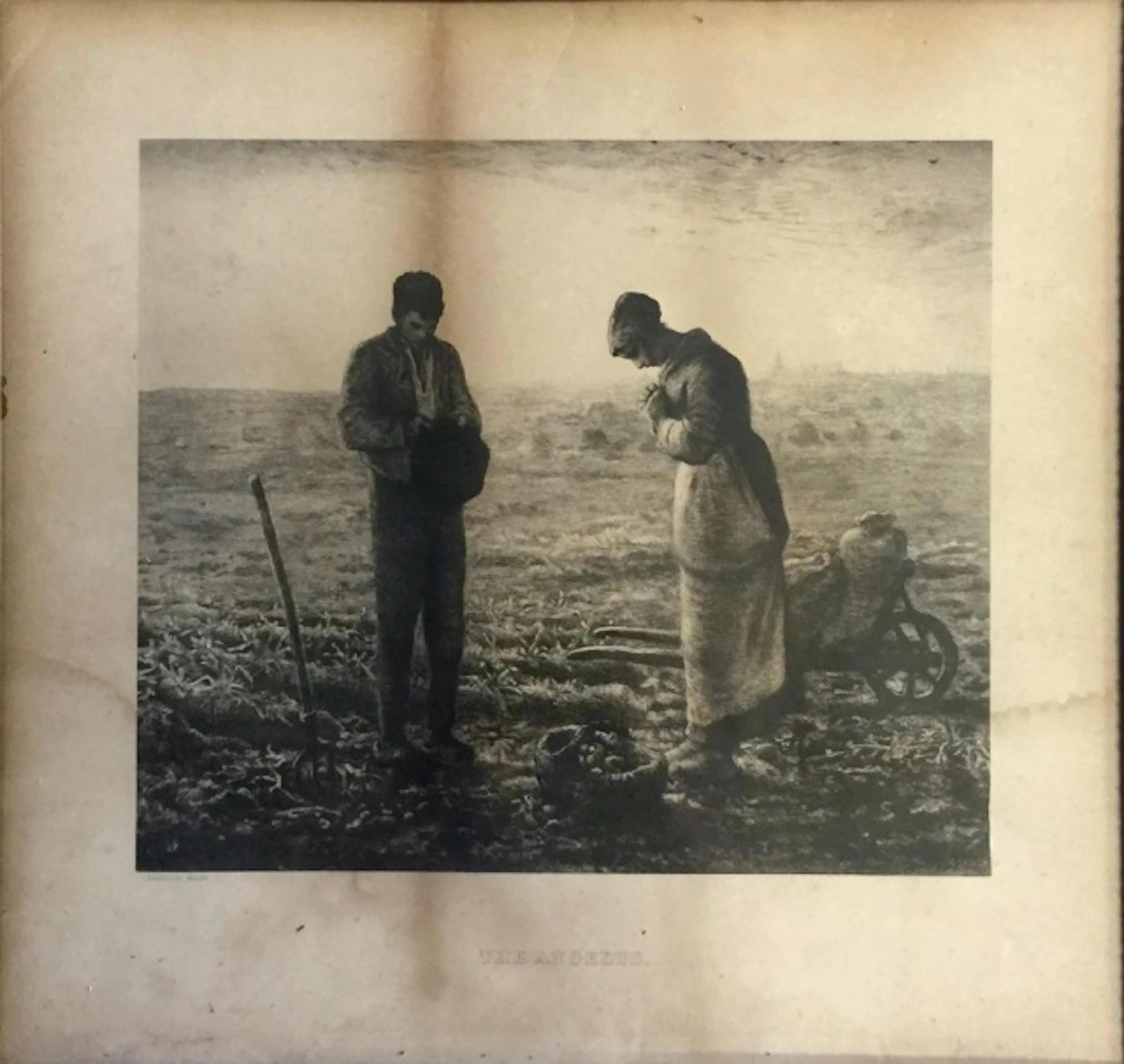 ANTIQUE FRAMED ENGRAVING