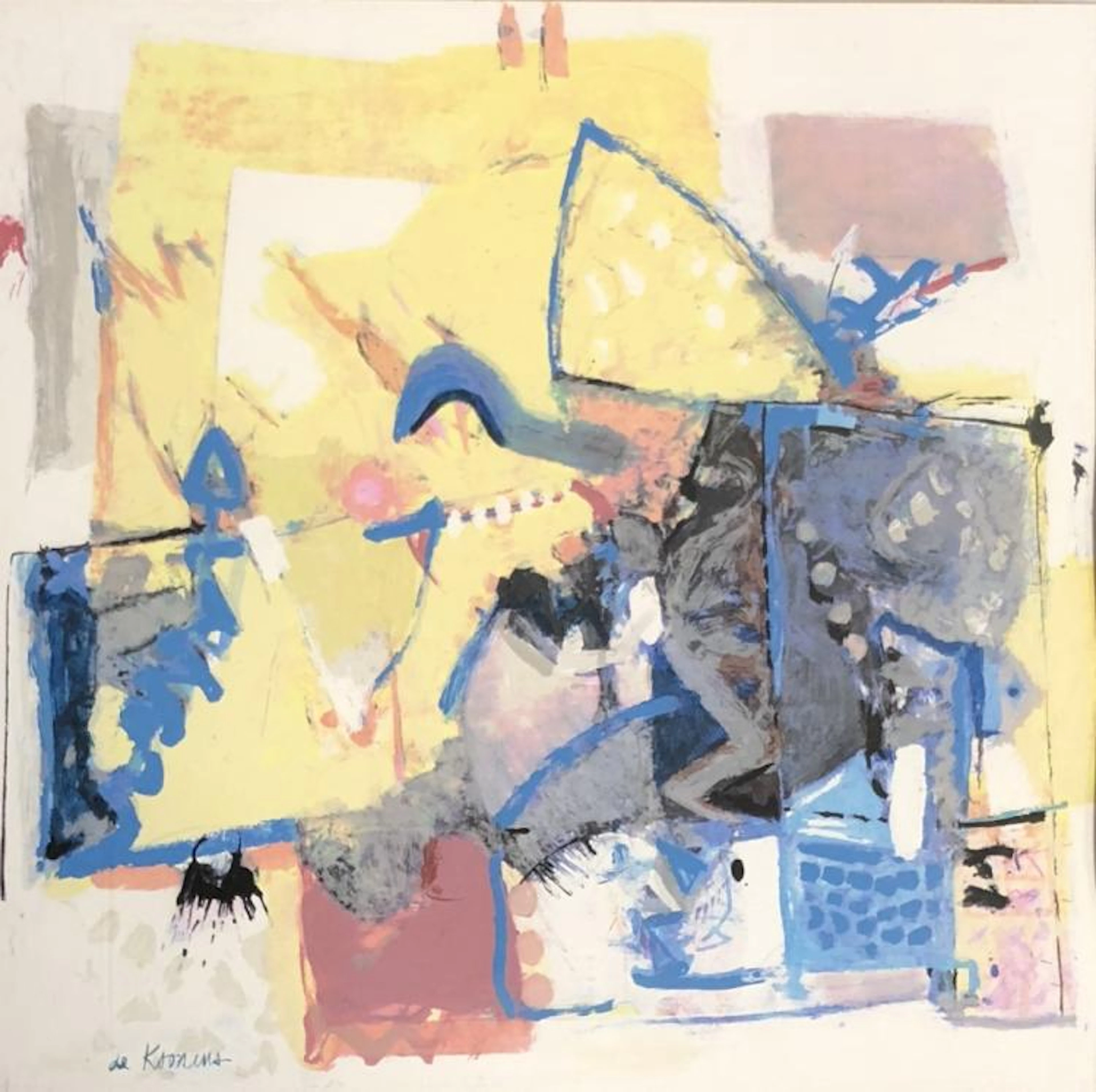 WILLEM DE KOONING FINE ART SERIGRAPH V$1,500