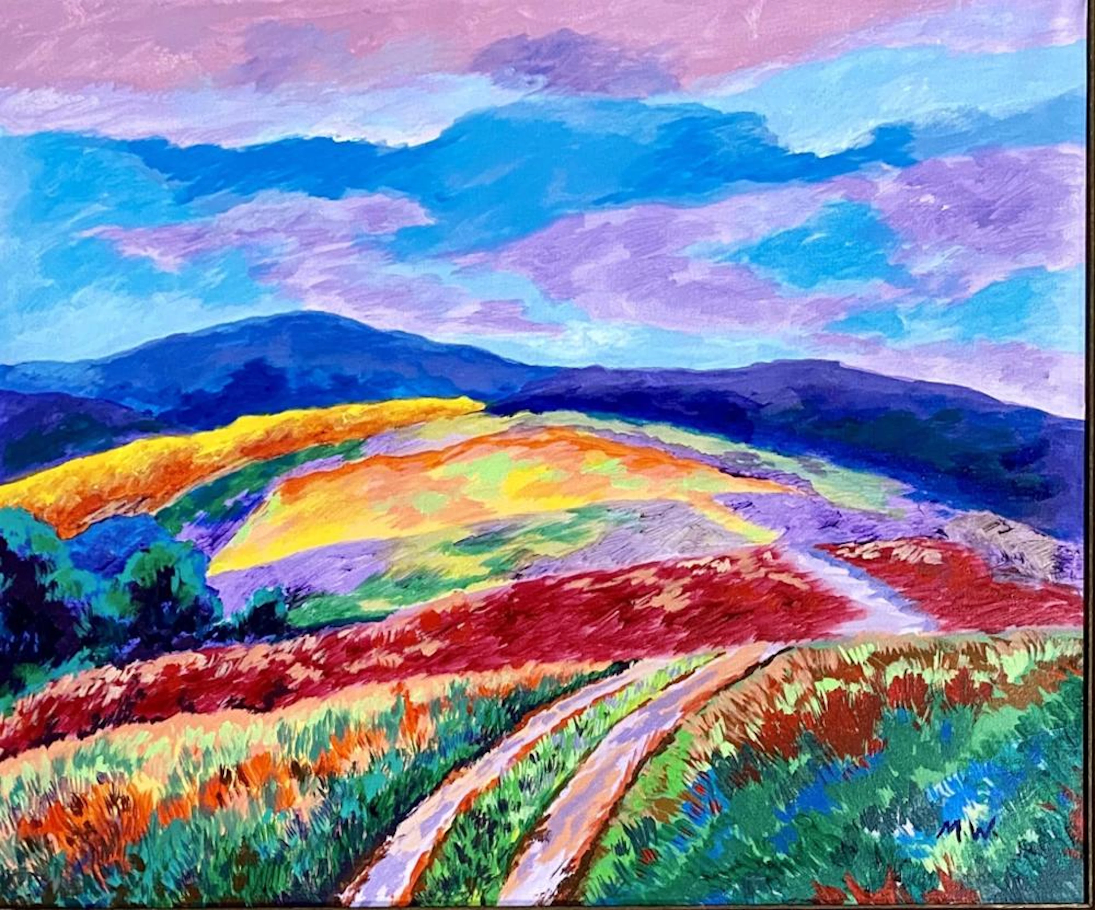 MARIANNE VON WEREFKIN ACRYLIC ON CANVAS V$15,000
