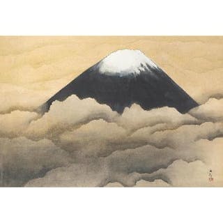 霊峰不二 (Sacred Mt.Fuji) 横山 大観 (Taikan Yokoyama) Japanese, 1868-1958
