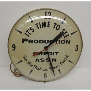 Production Credit Ass'n Clock