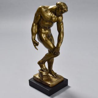 Auguste Rodin "Adam" Sculpture