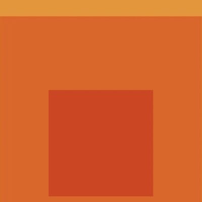 Josef Albers Homage to the Square "Orange" Offset Lithograph