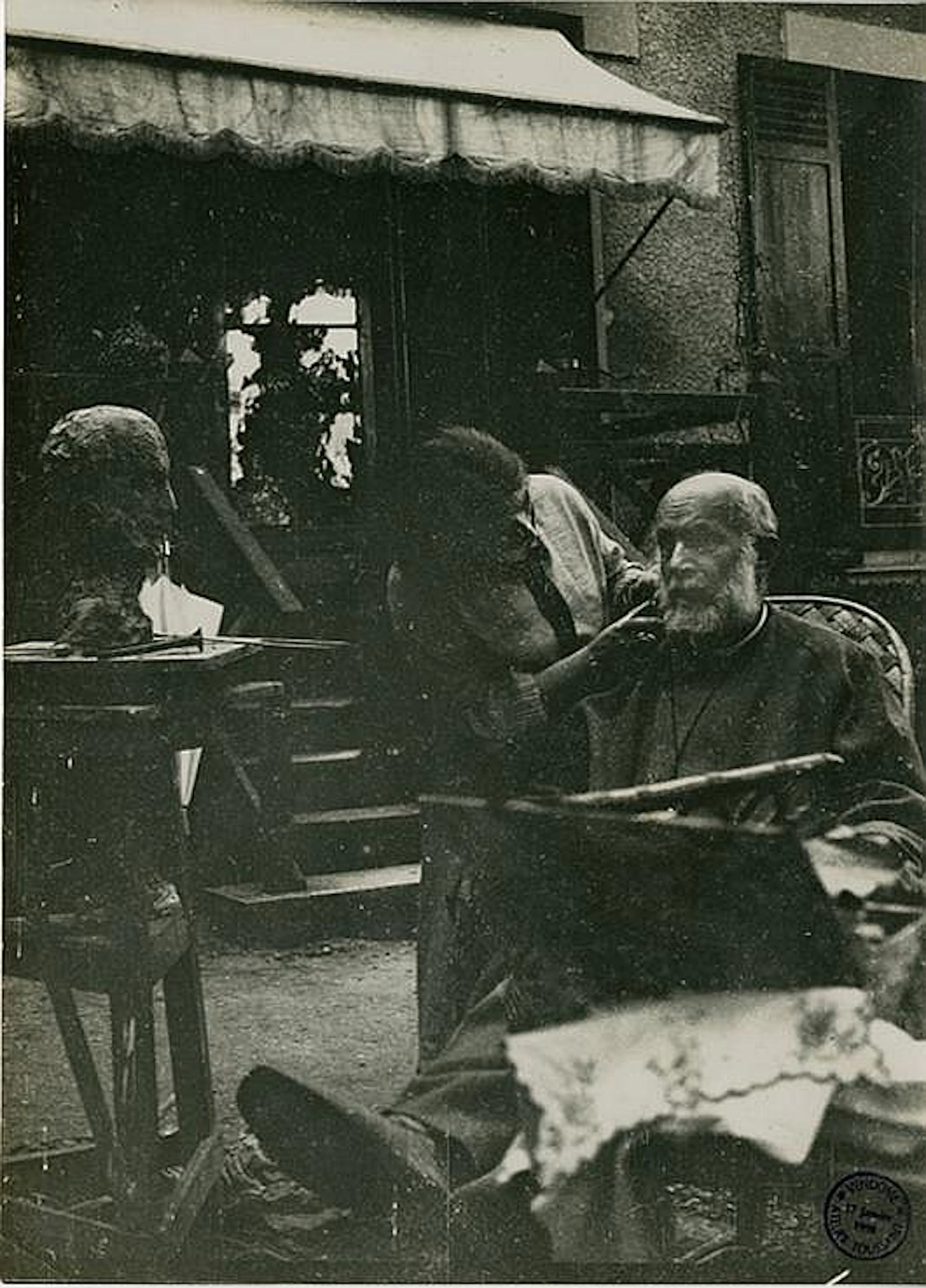SCULPTOR ANTOINE BOURDELLE Four portraits.