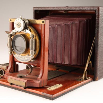 Antique Bausch and Lomb Unicum Folding Camera