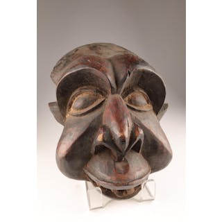 African Carved Ceremonial Mask