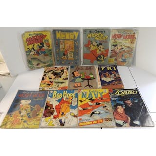 LOT OF MISC COMICS- ALL POOR /INCOMPLETE BUT FROM
