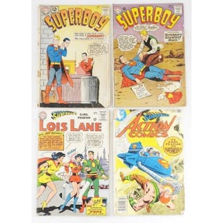 (3) DC 12c SUPERBOY / LOIS LANE COMICS
