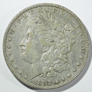 1892-O MORGAN DOLLAR XF