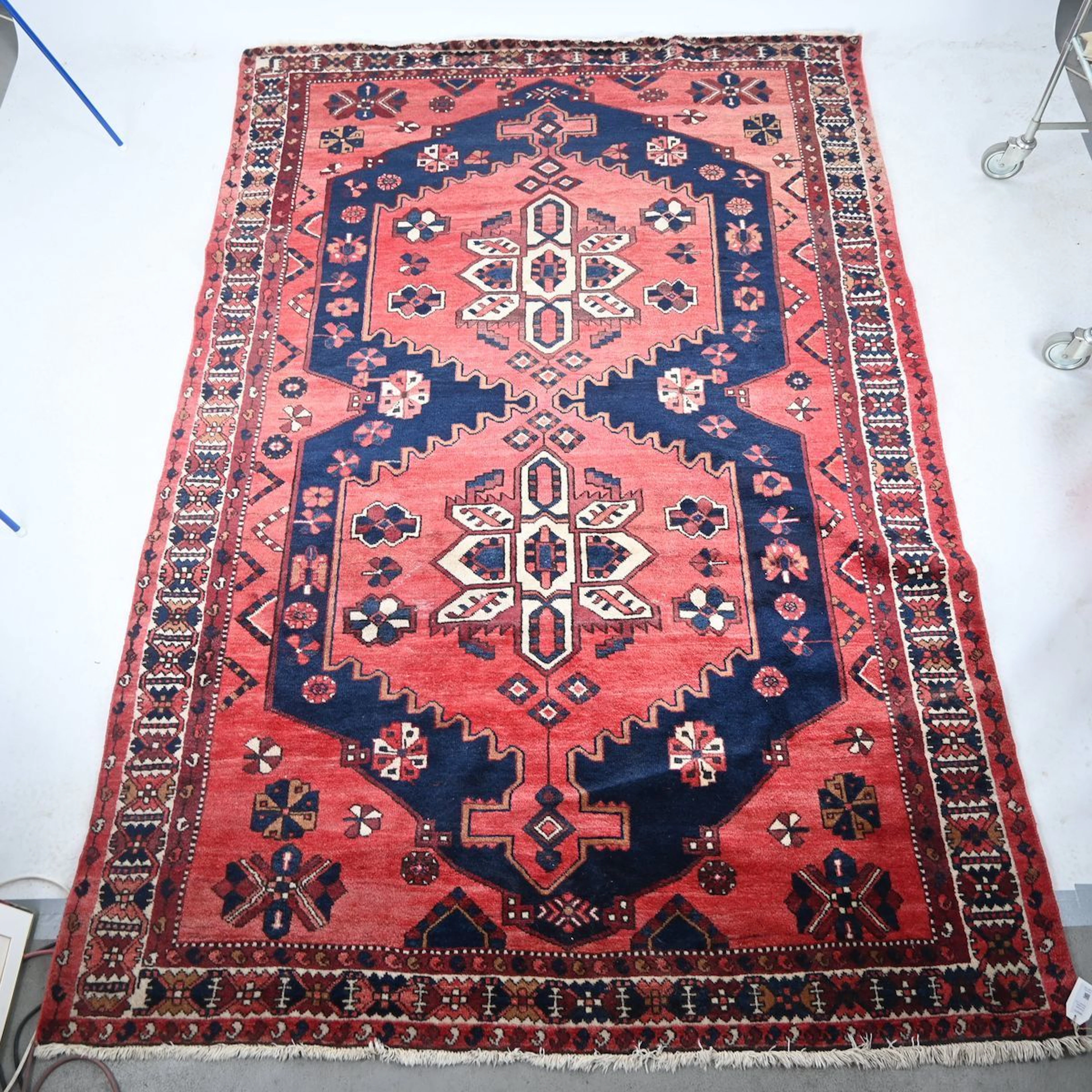 Orientalisk äkta matta, Bakhtiari, Iran