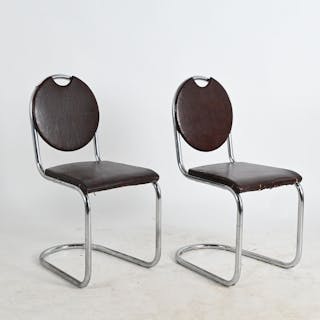 Sven Markelius, 2st stolar, bauhaus-stil, formgivna 1930 för EPA-baren