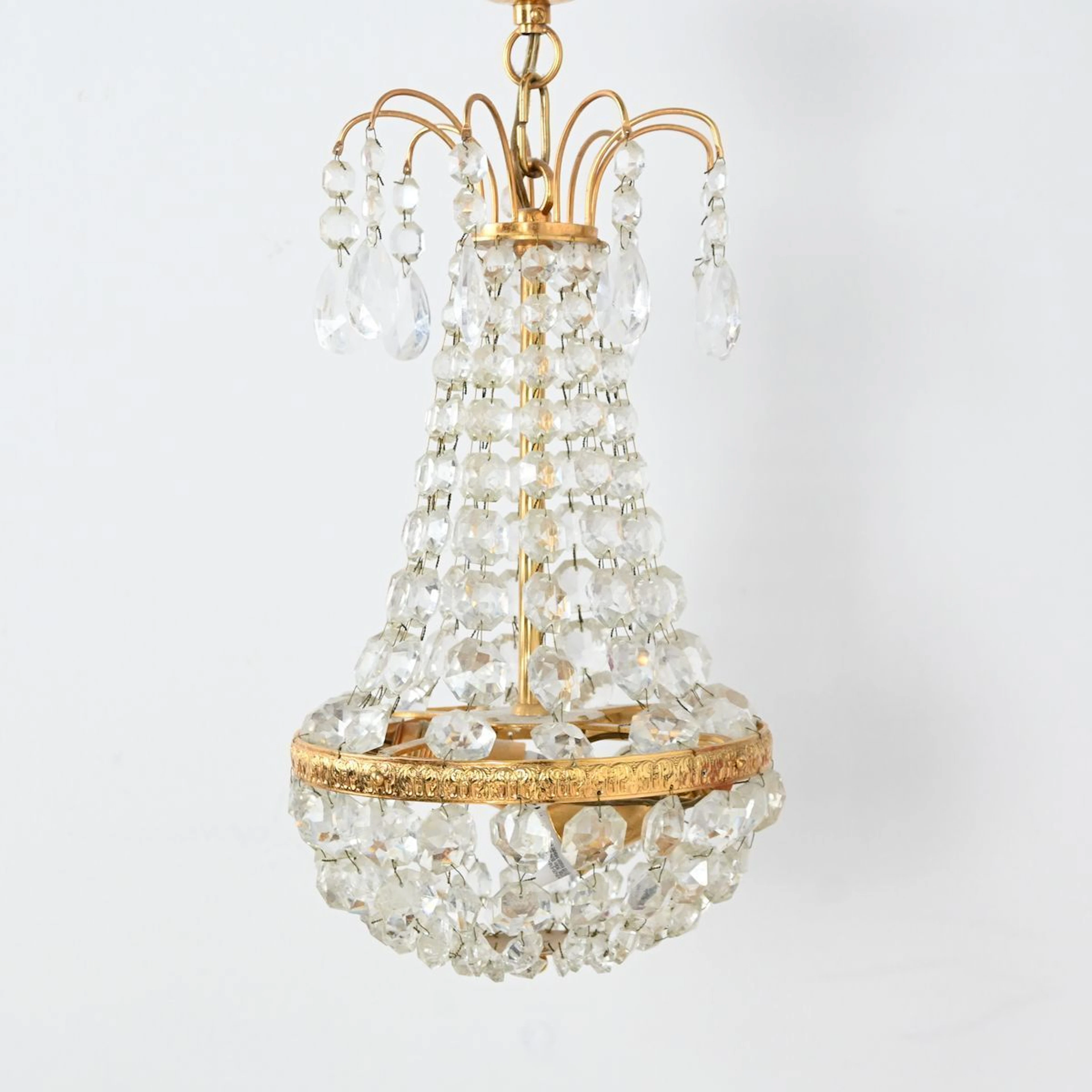 Liten kristallkrona, empire-stil