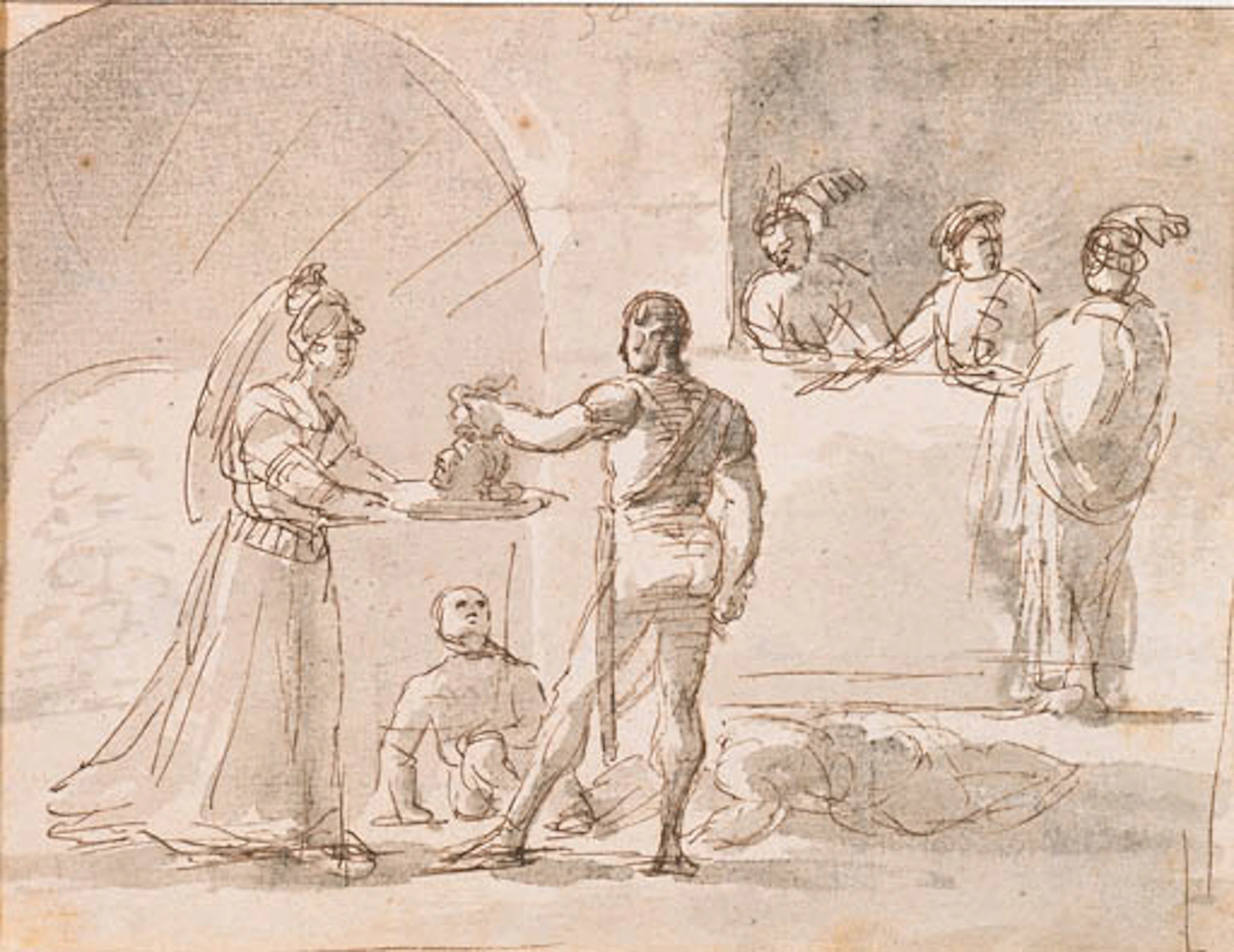 La décollation de Saint Jean-Baptiste