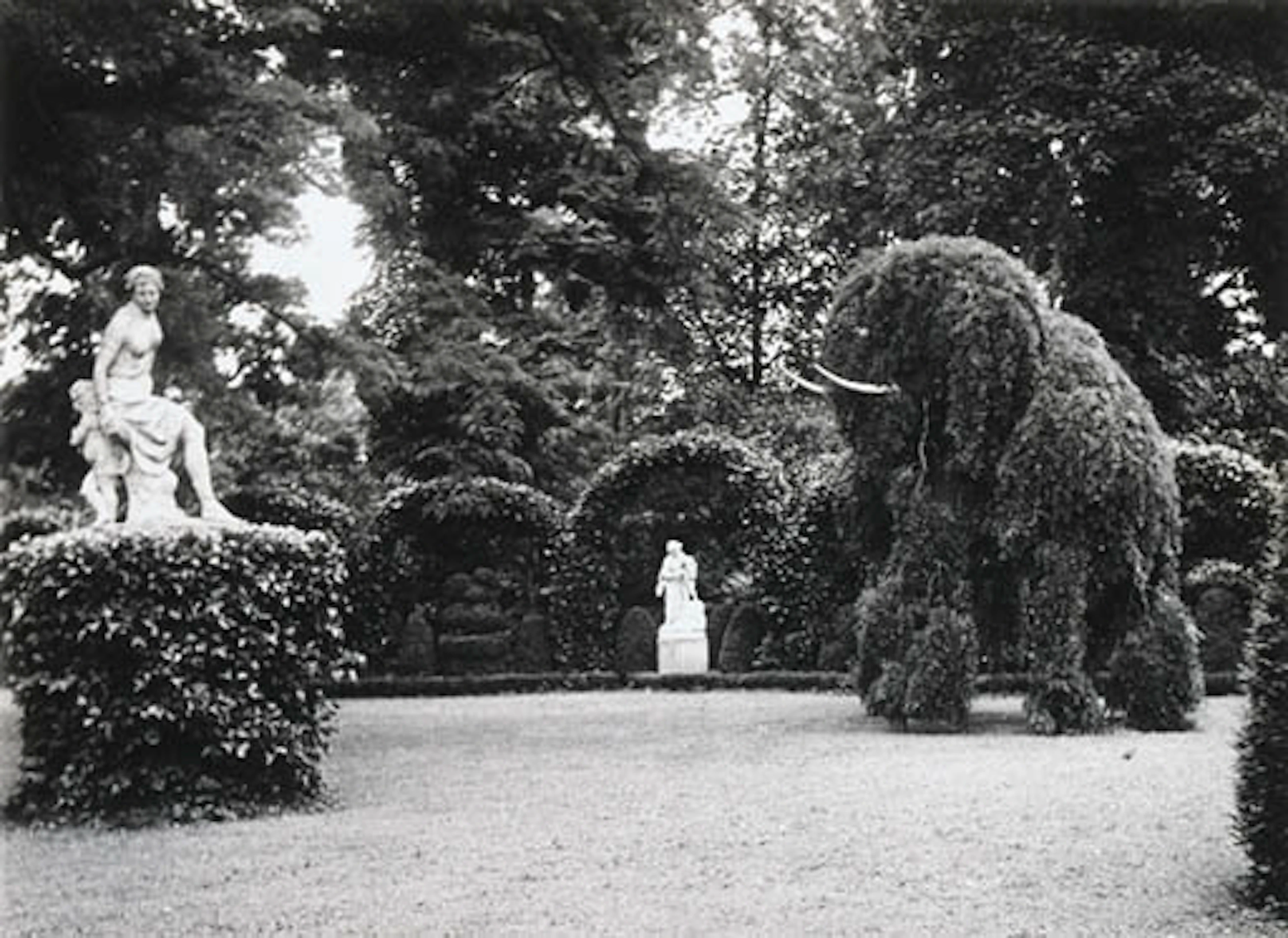 A PHOTO ALBUM OF THE GARDEN AT THE VILLA TRIANON, VERSAILLES