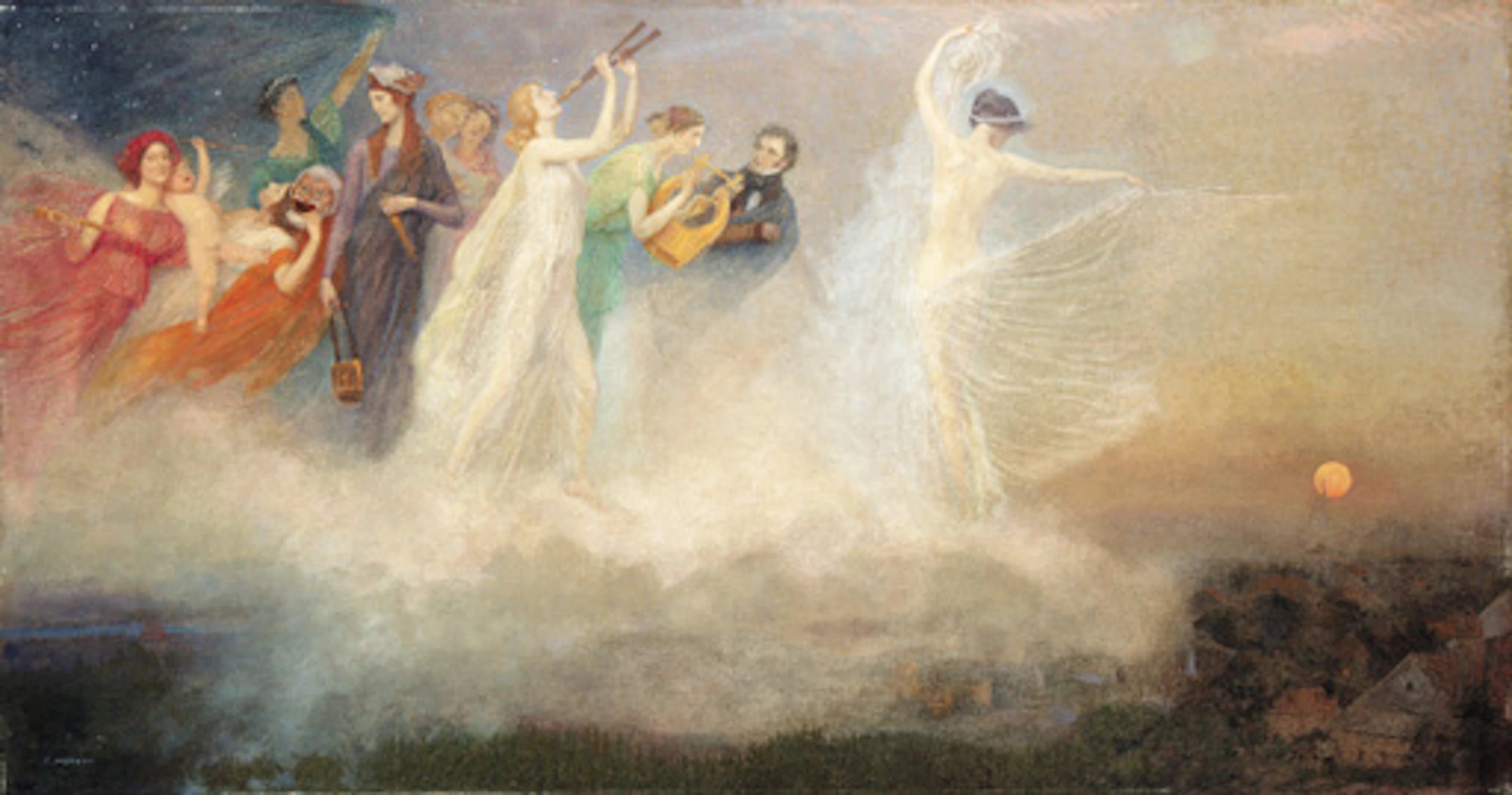 Triumph of light over darkness