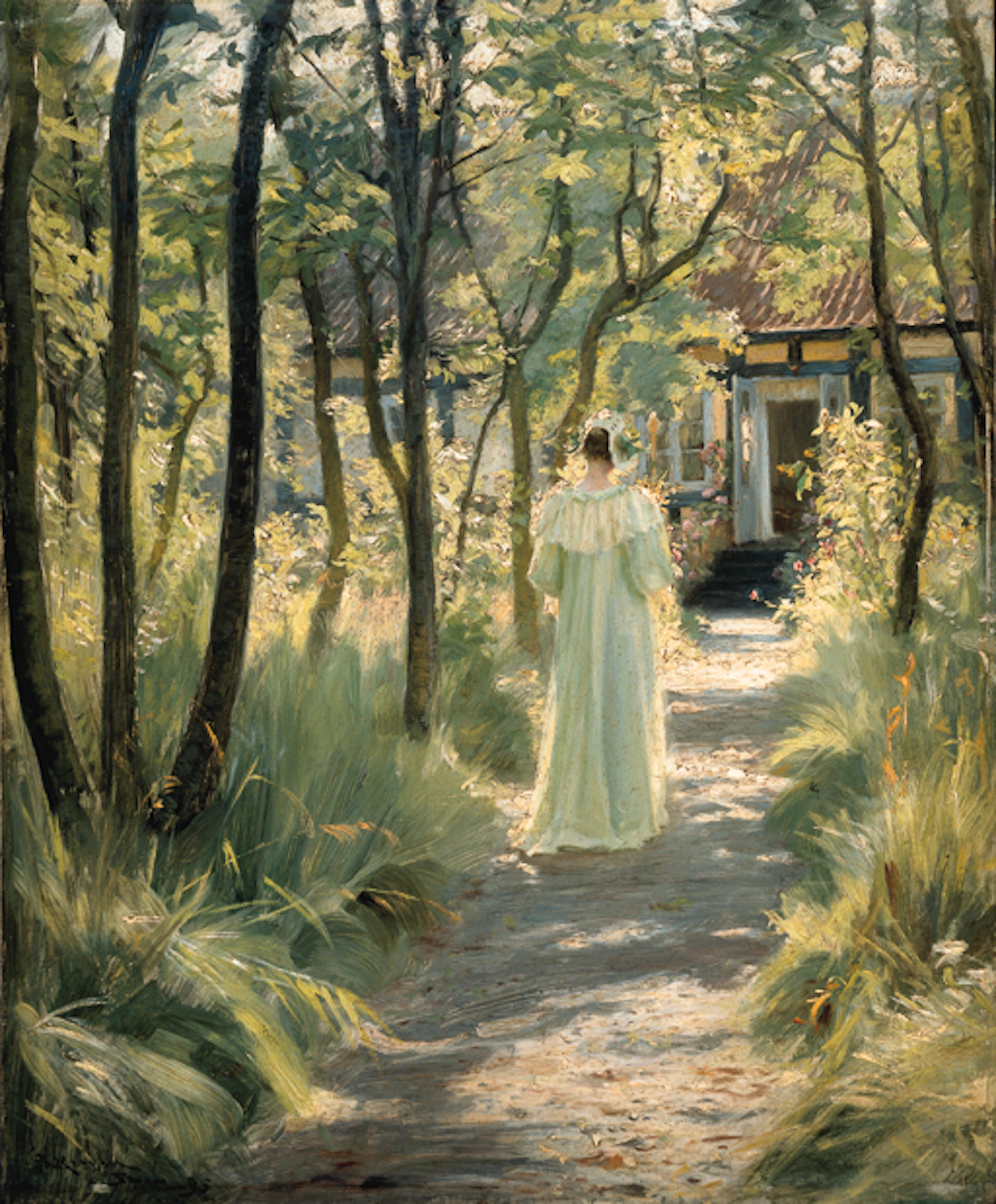 Marie i Haven (Marie in the garden)