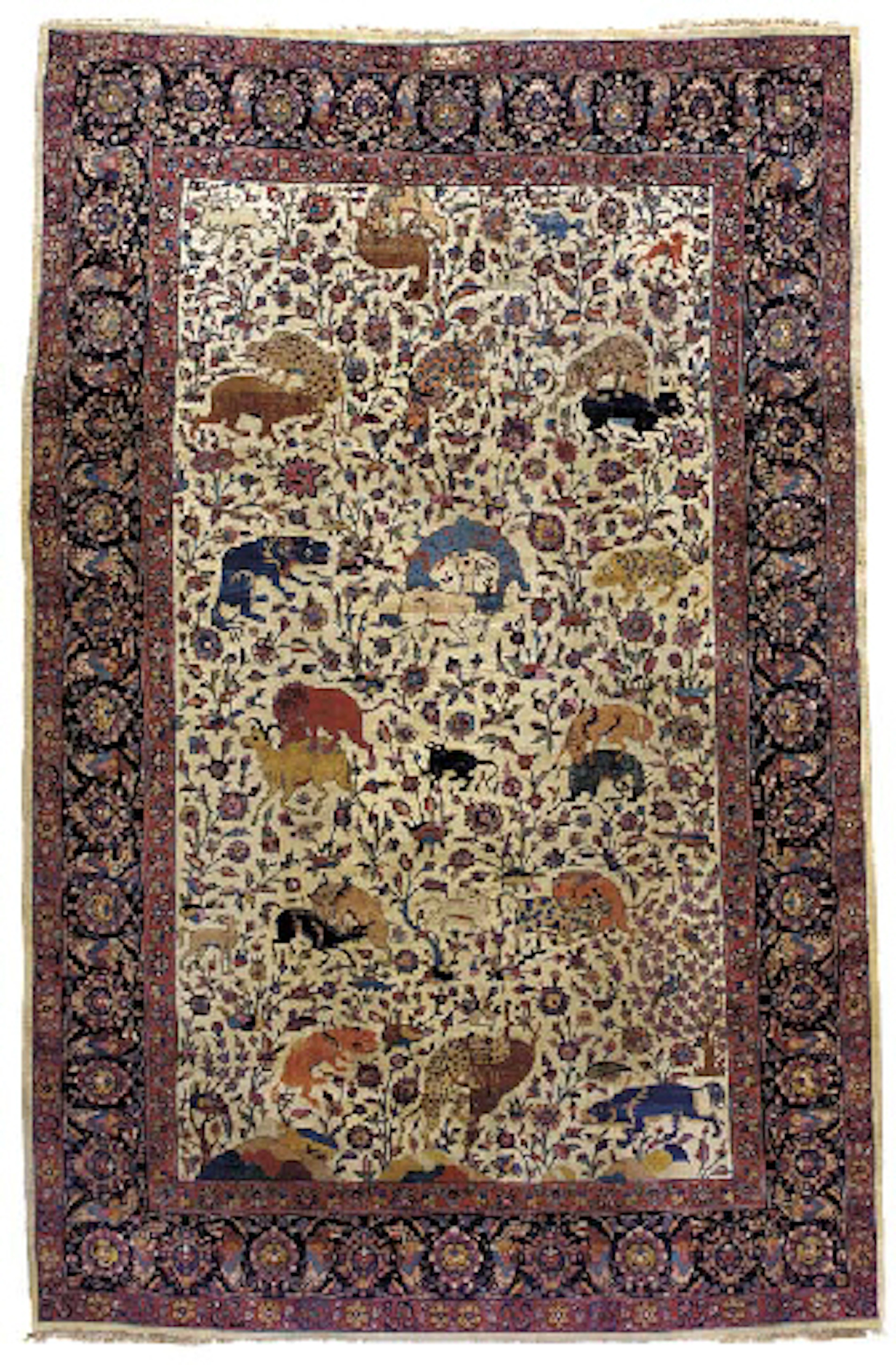 A REZA AMOGHLI MESHED CARPET