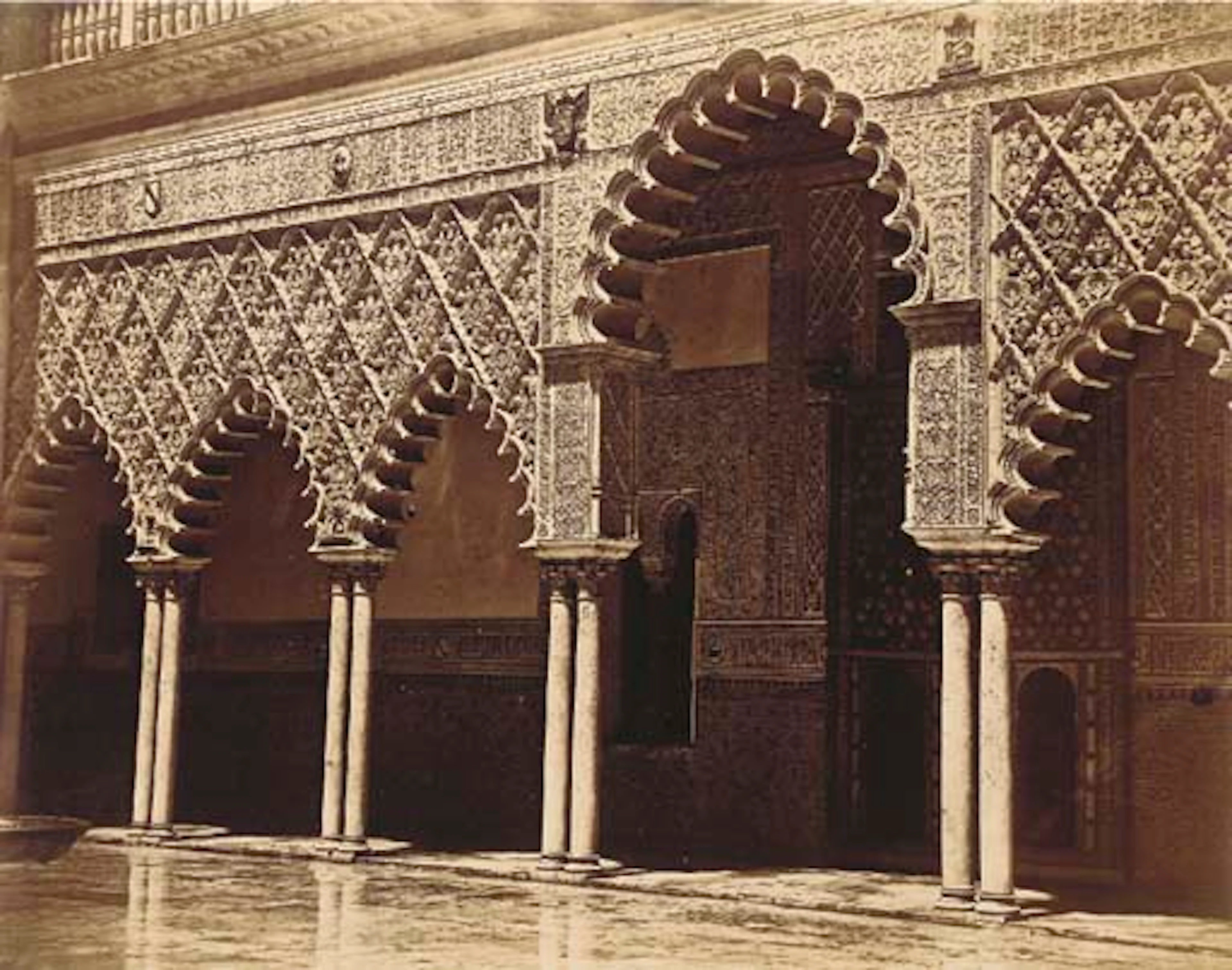 Séville, Alcazar Royal Patio Principal