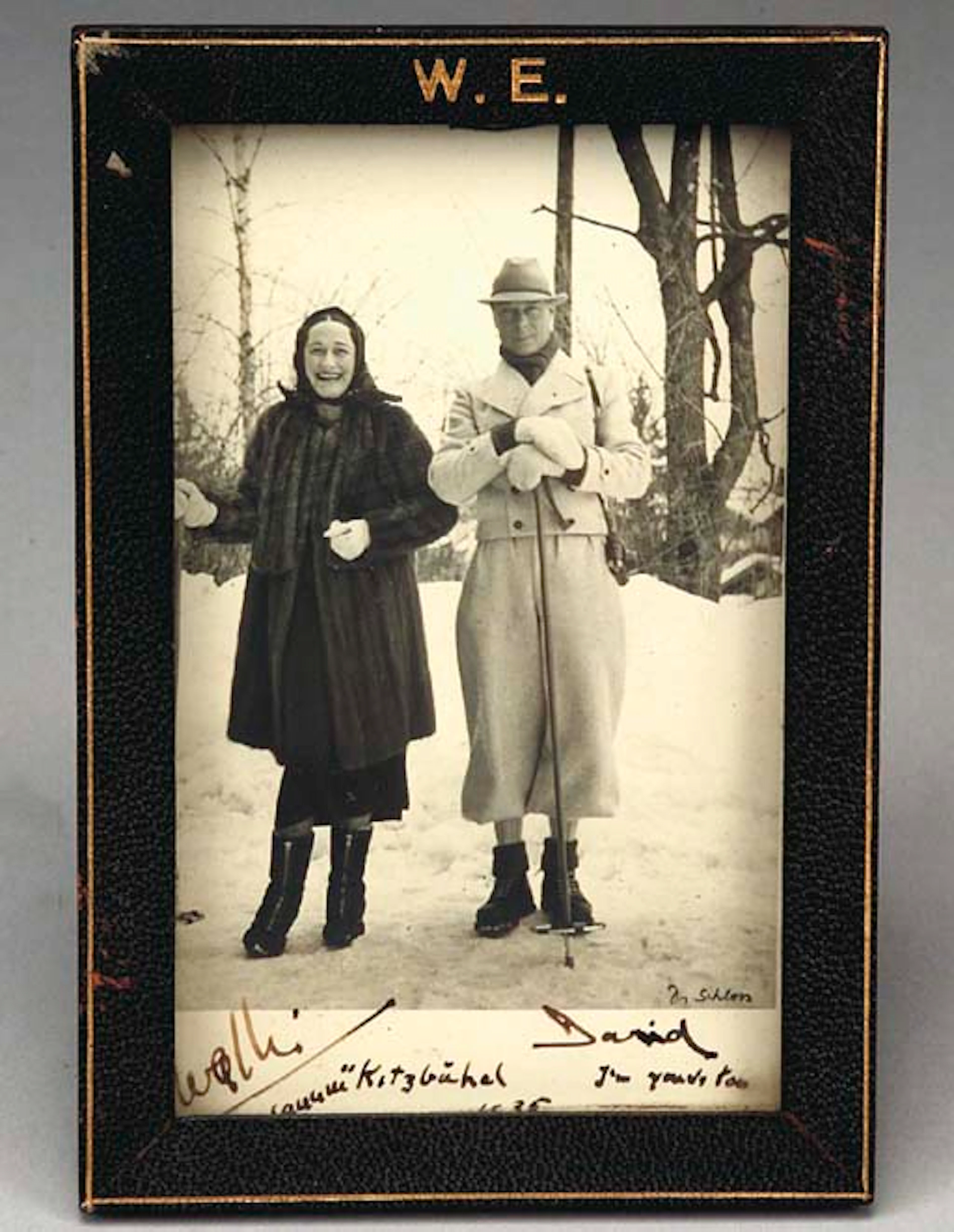 WALLIS SIMPSON E IL PRINCIPE DI GALLES KITZBUEHEL