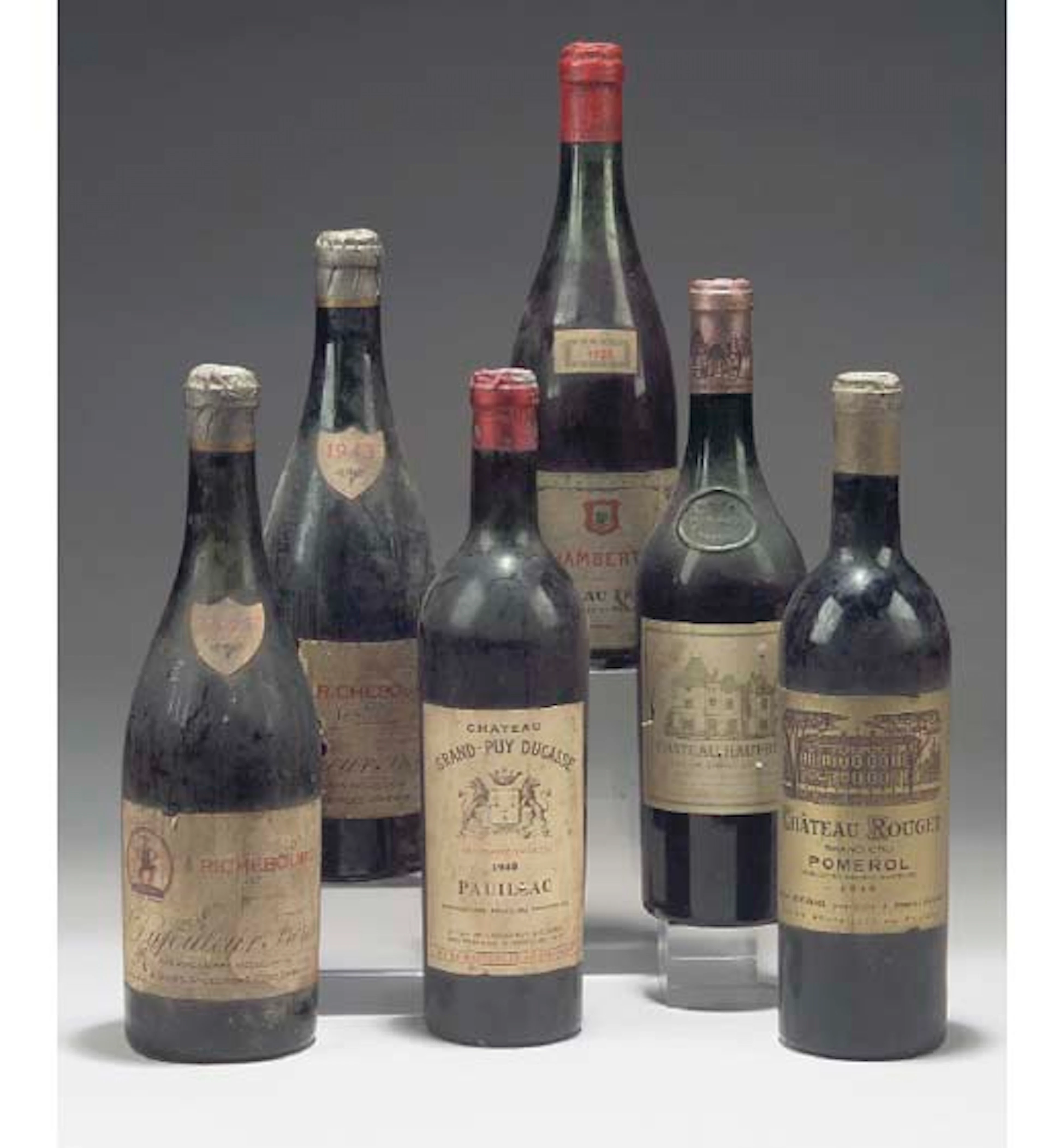 DUE BOTTIGLIE DI RICHEBOURG - VINTAGE 1945