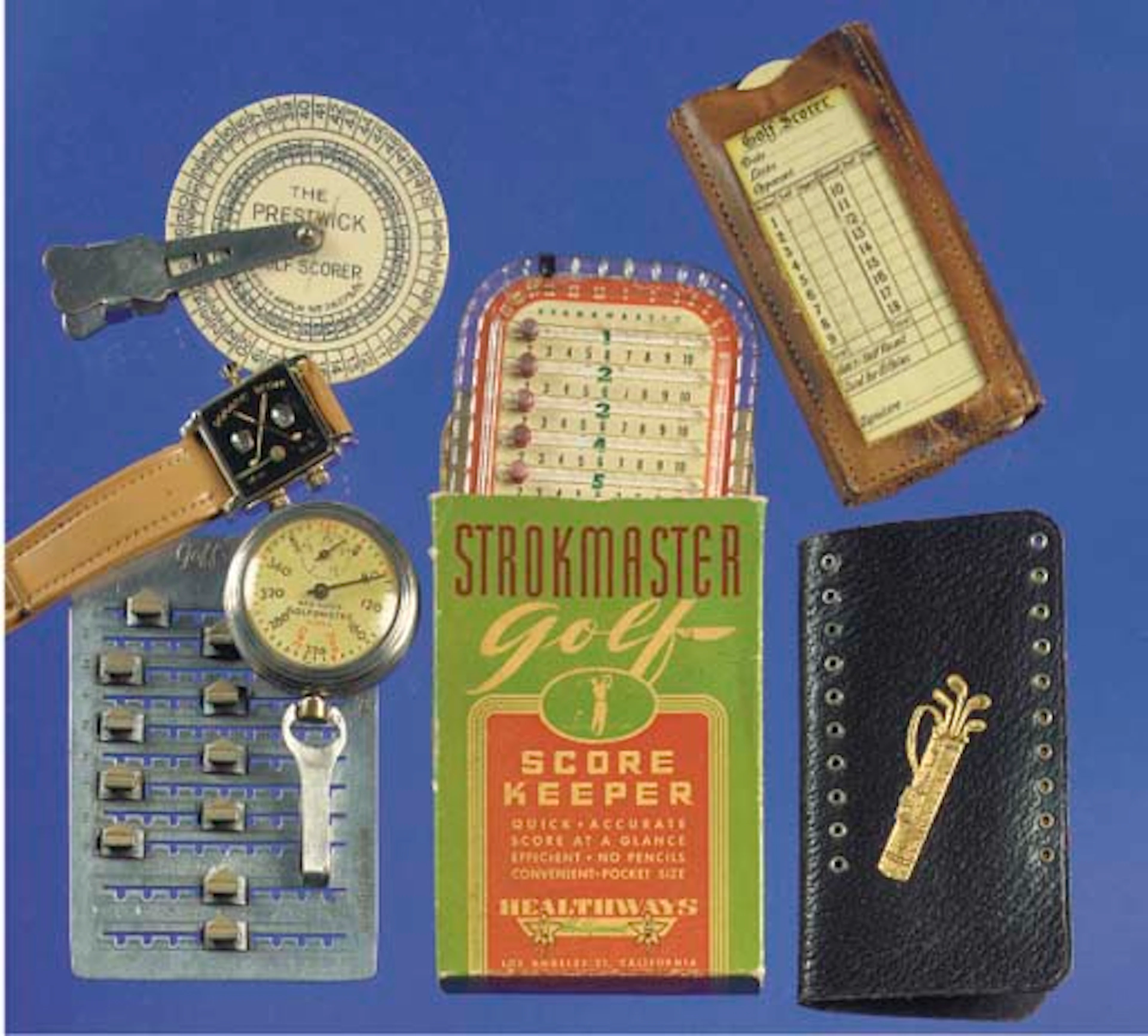 A DOMATIC SCORE WRIST GOLF SCORER