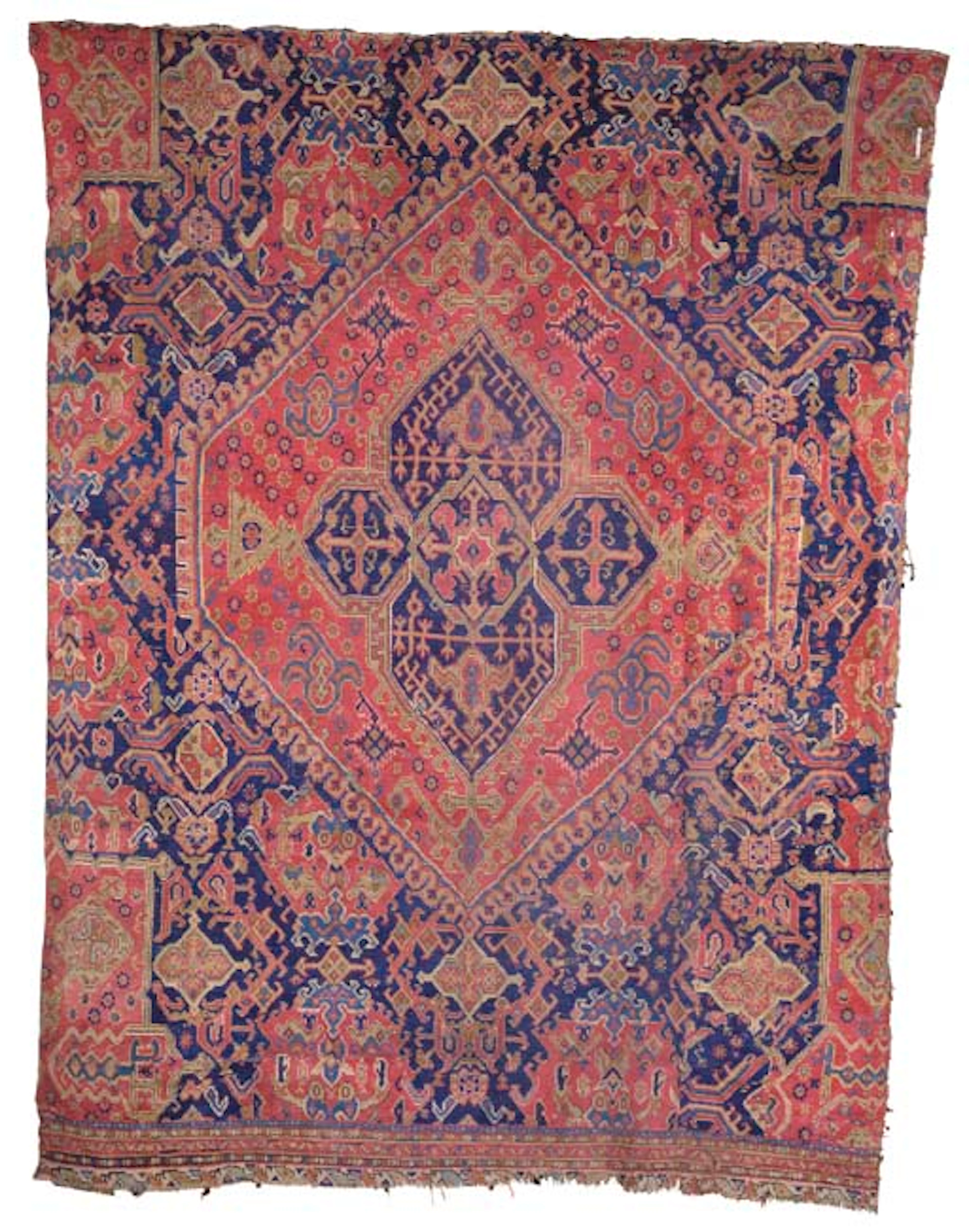 FRAGMENT D'UN TAPIS OUSHAK