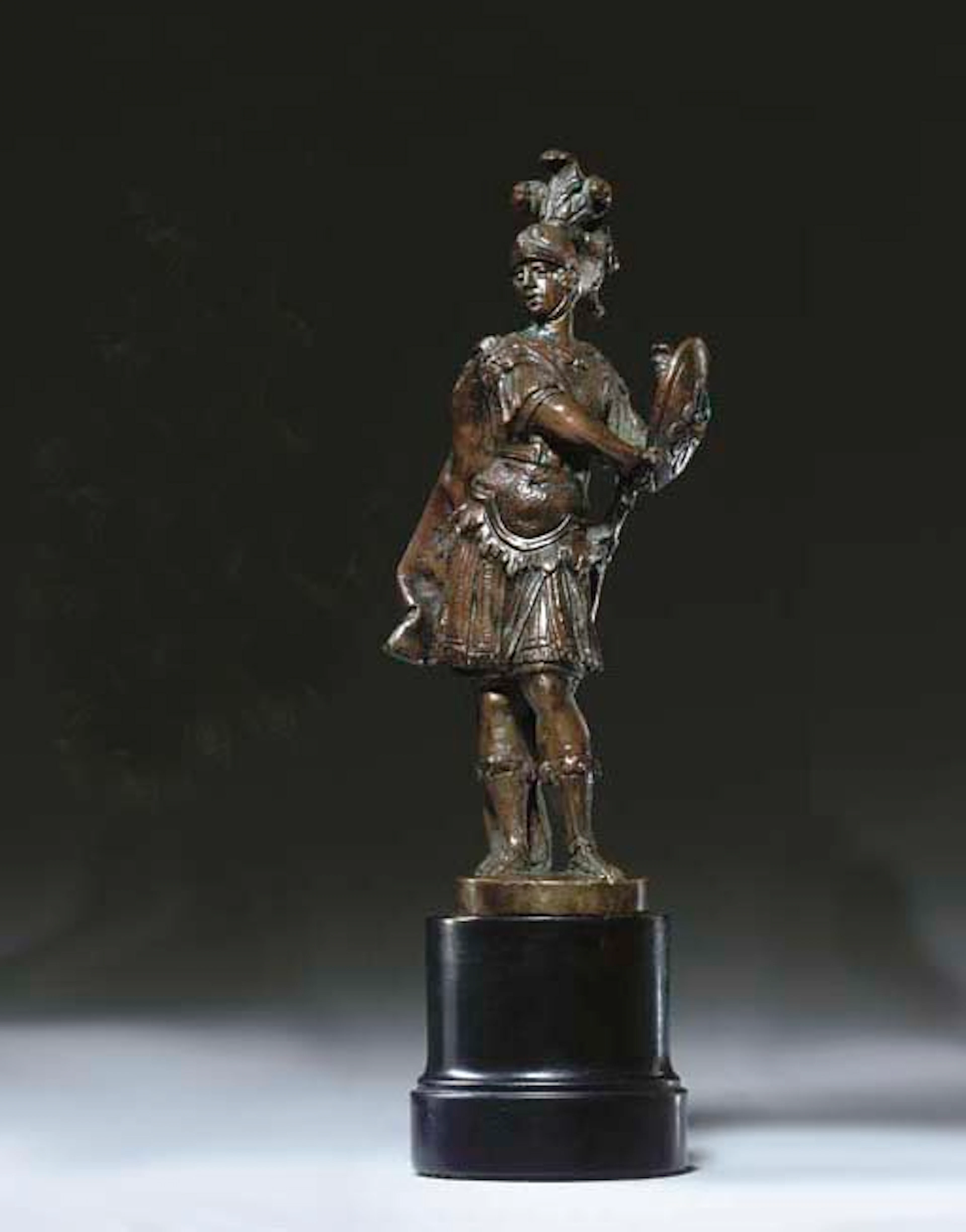 A BRONZE MODEL OF MARS