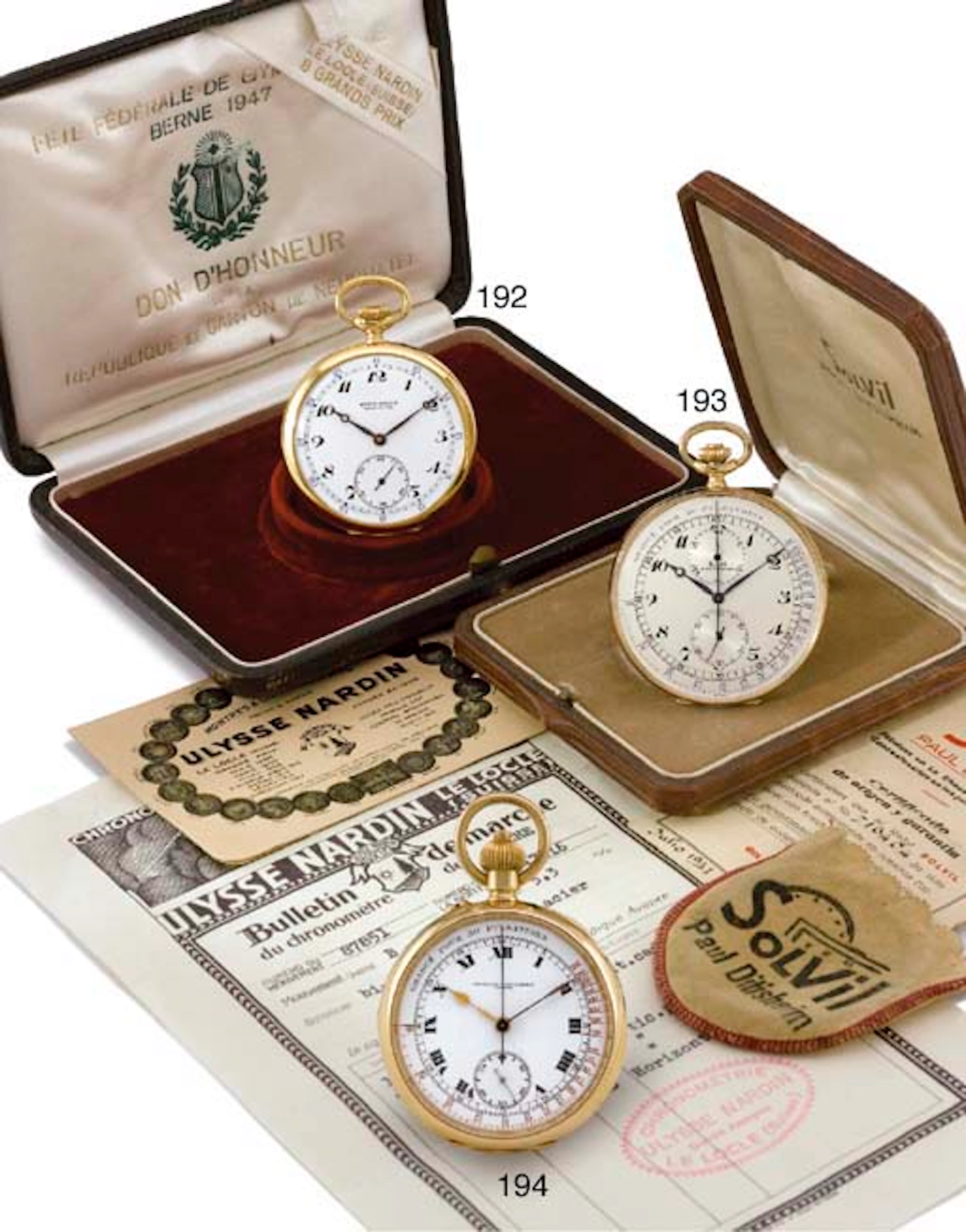 Vacheron Constantin. A fine 18K gold openface chronograph keyless lever watch with pulsometer