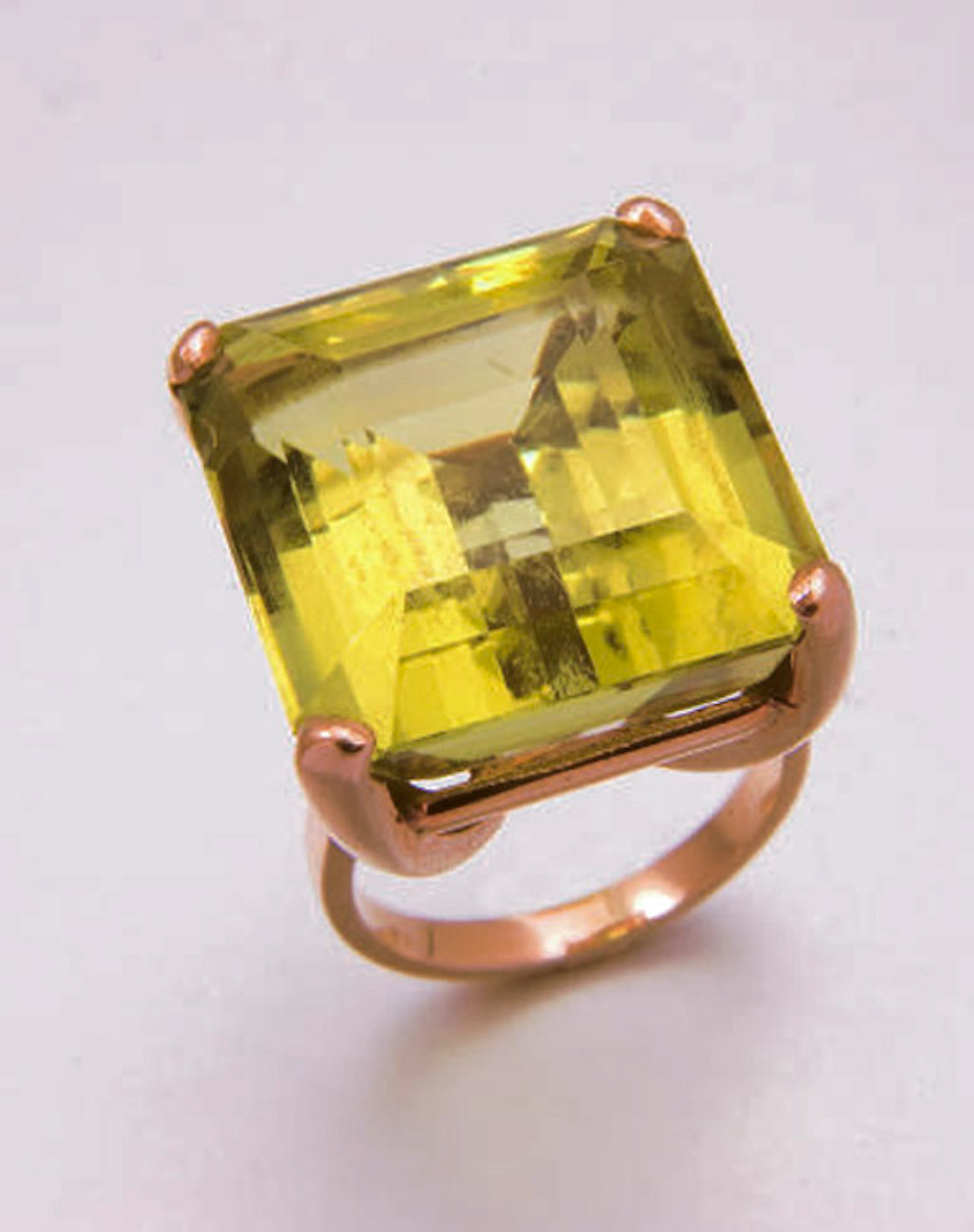 BAGUE BERYL JAUNE