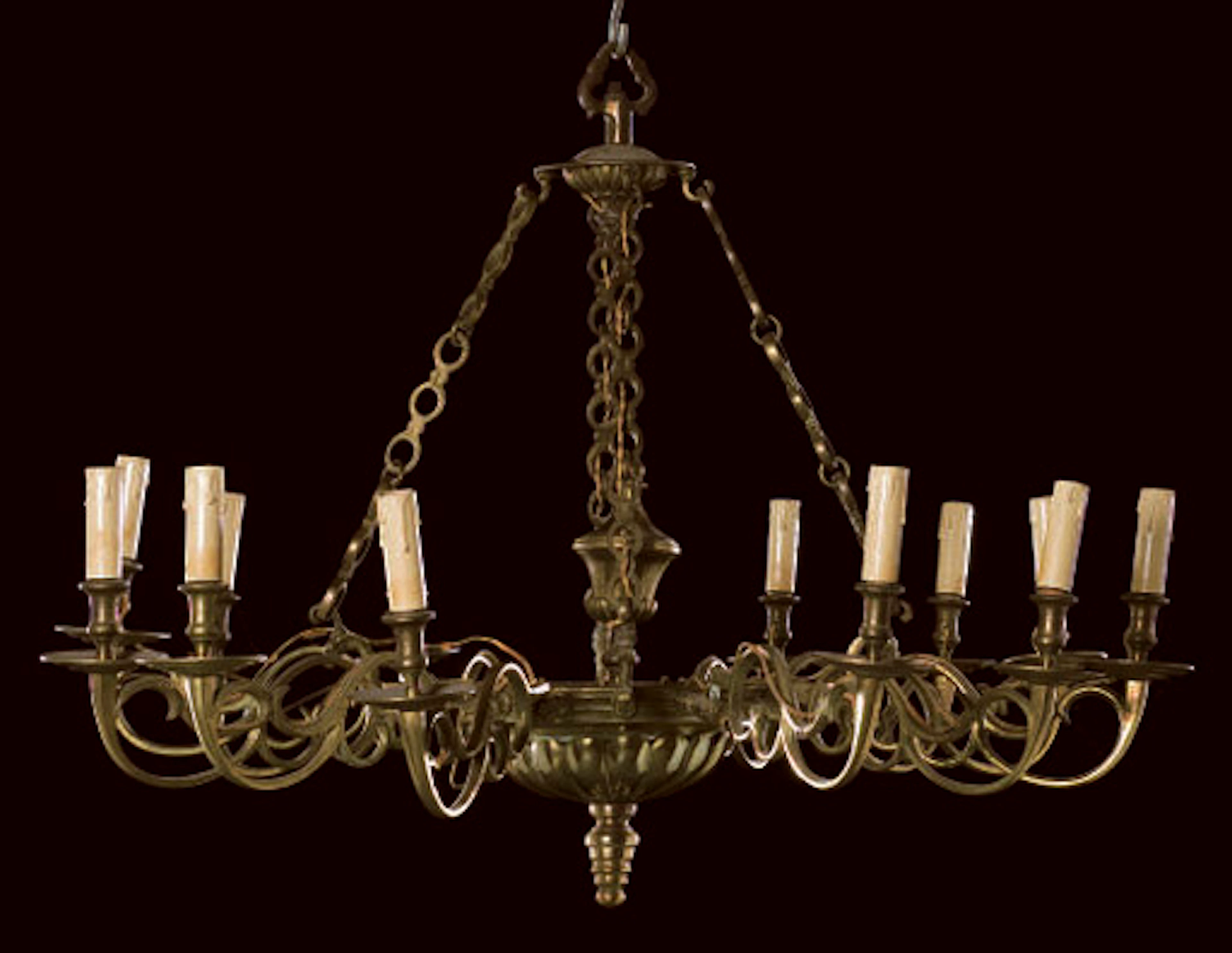 LUSTRE DE STYLE GOTHIQUE ALLEMAND