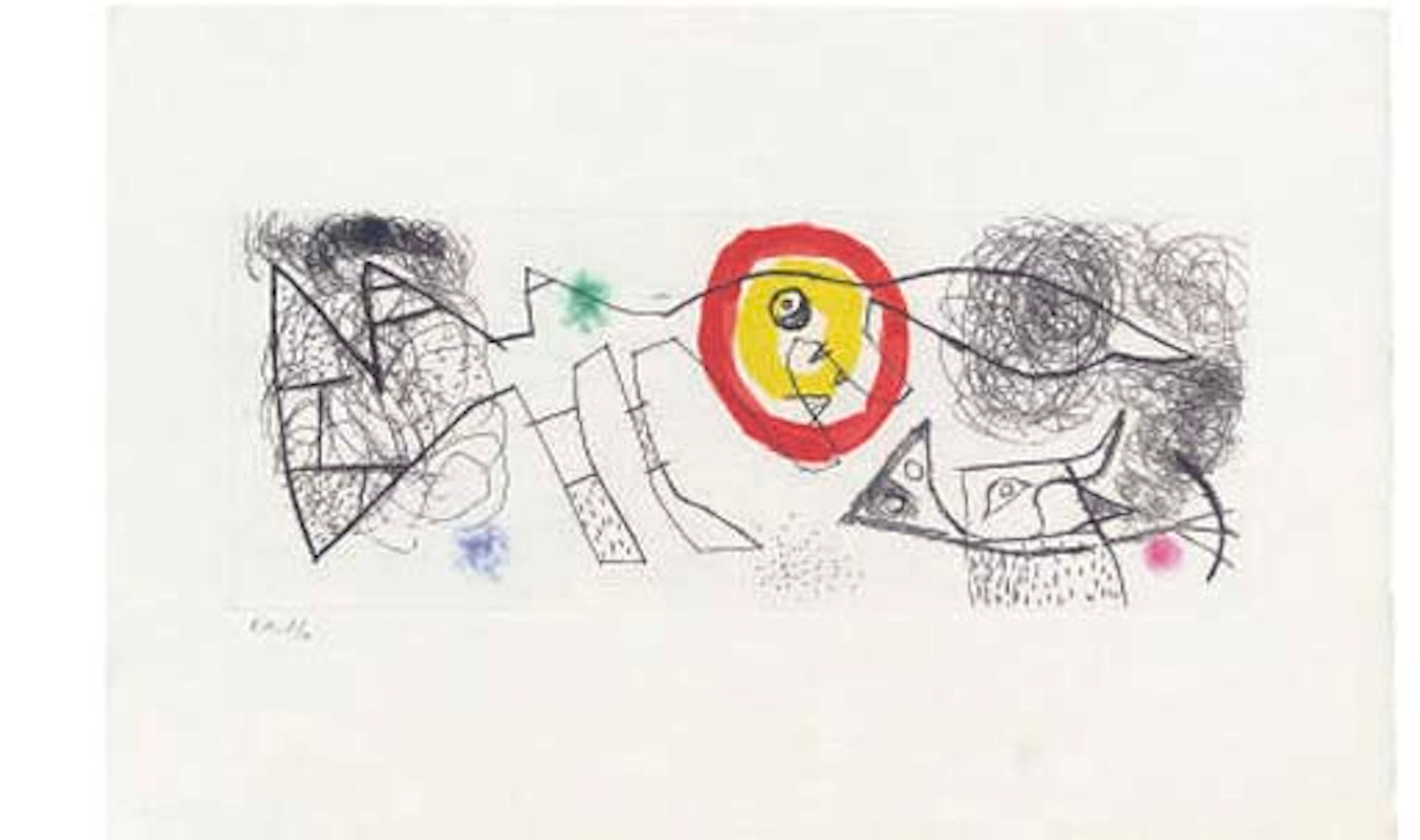 Joan Miro (Spanish, 1893-1983)