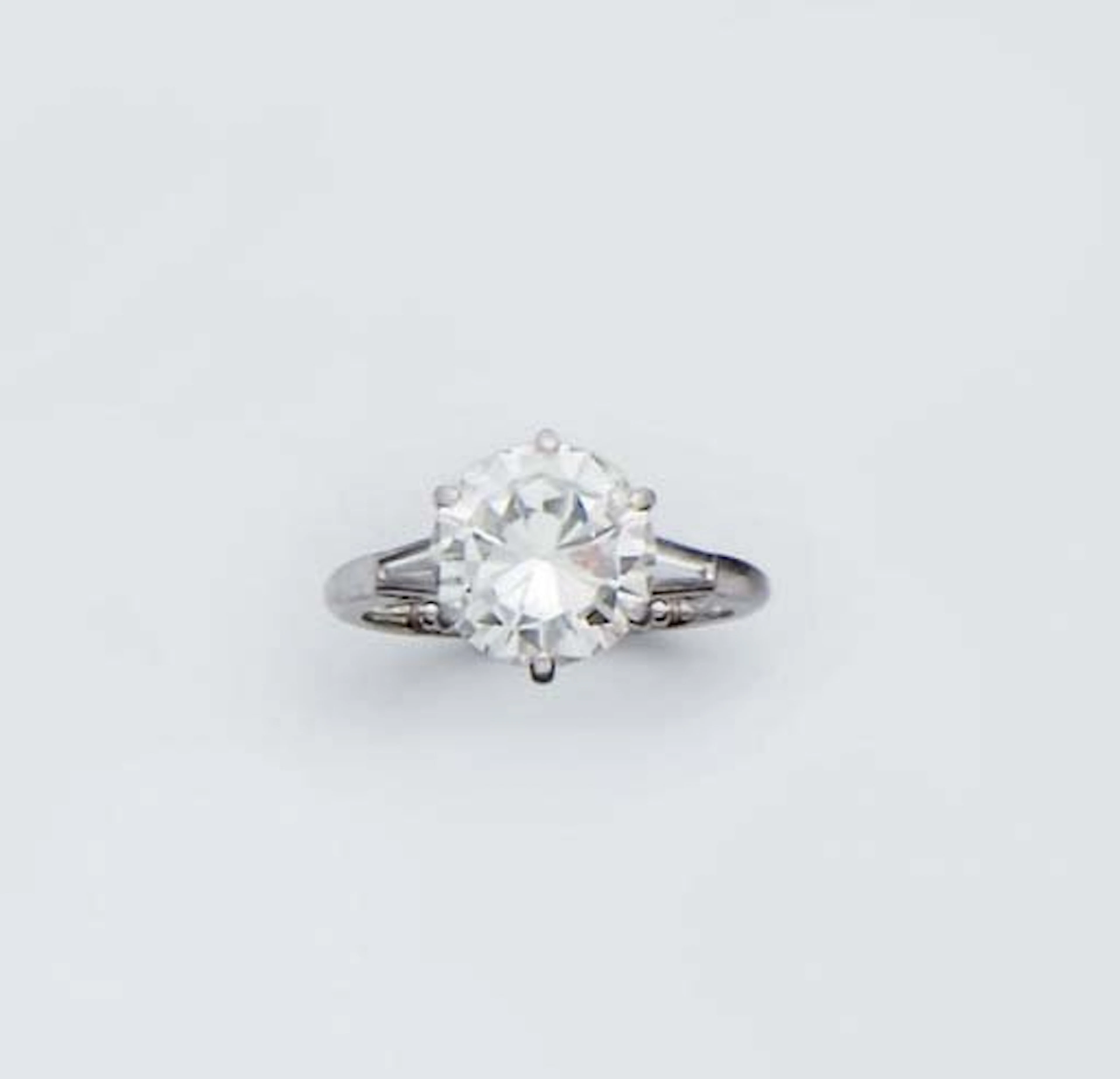 Bague Solitaire Diamant, Monture Par Mauboussin