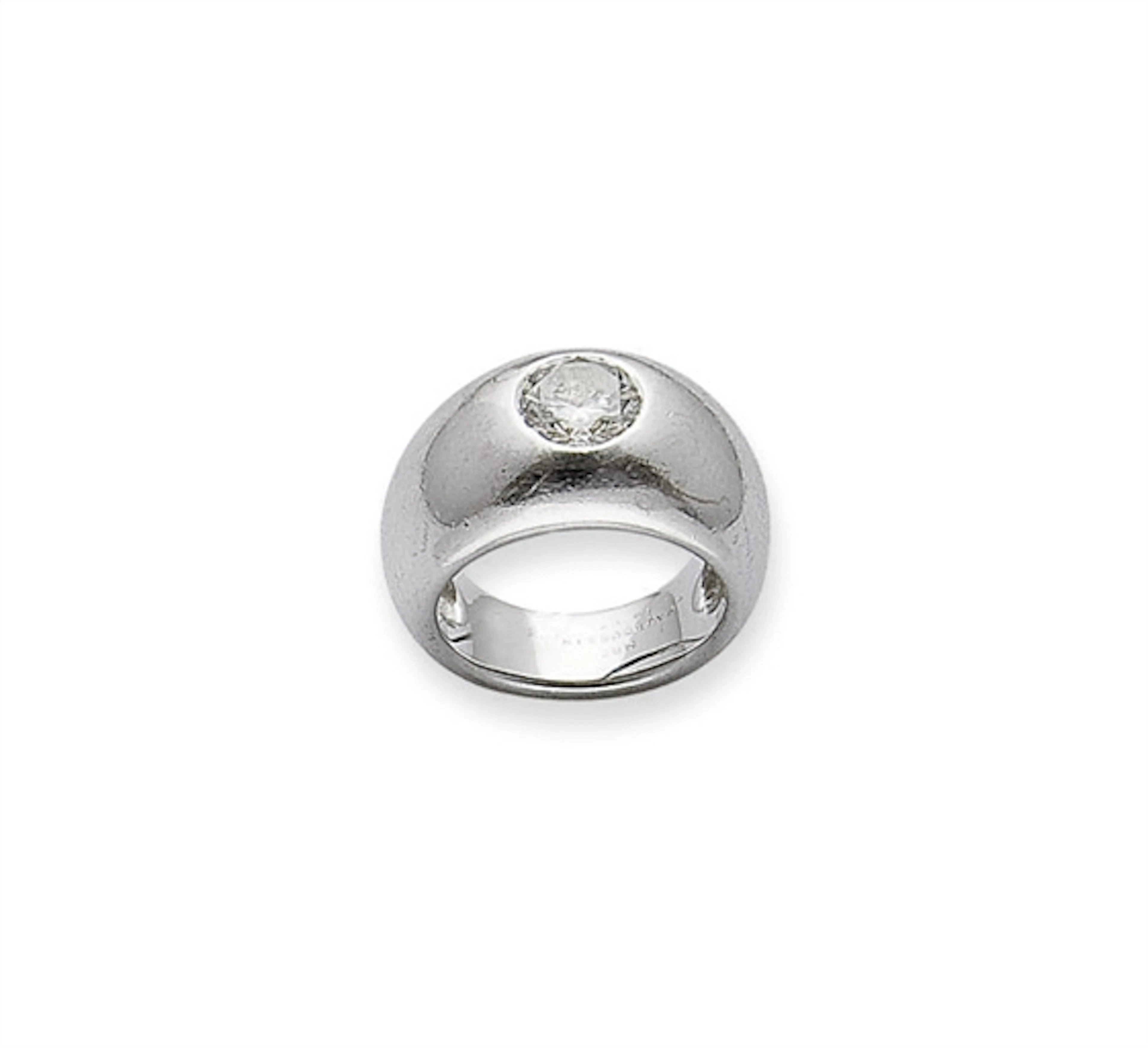 Bague Solitaire Diamant, Par Mauboussin