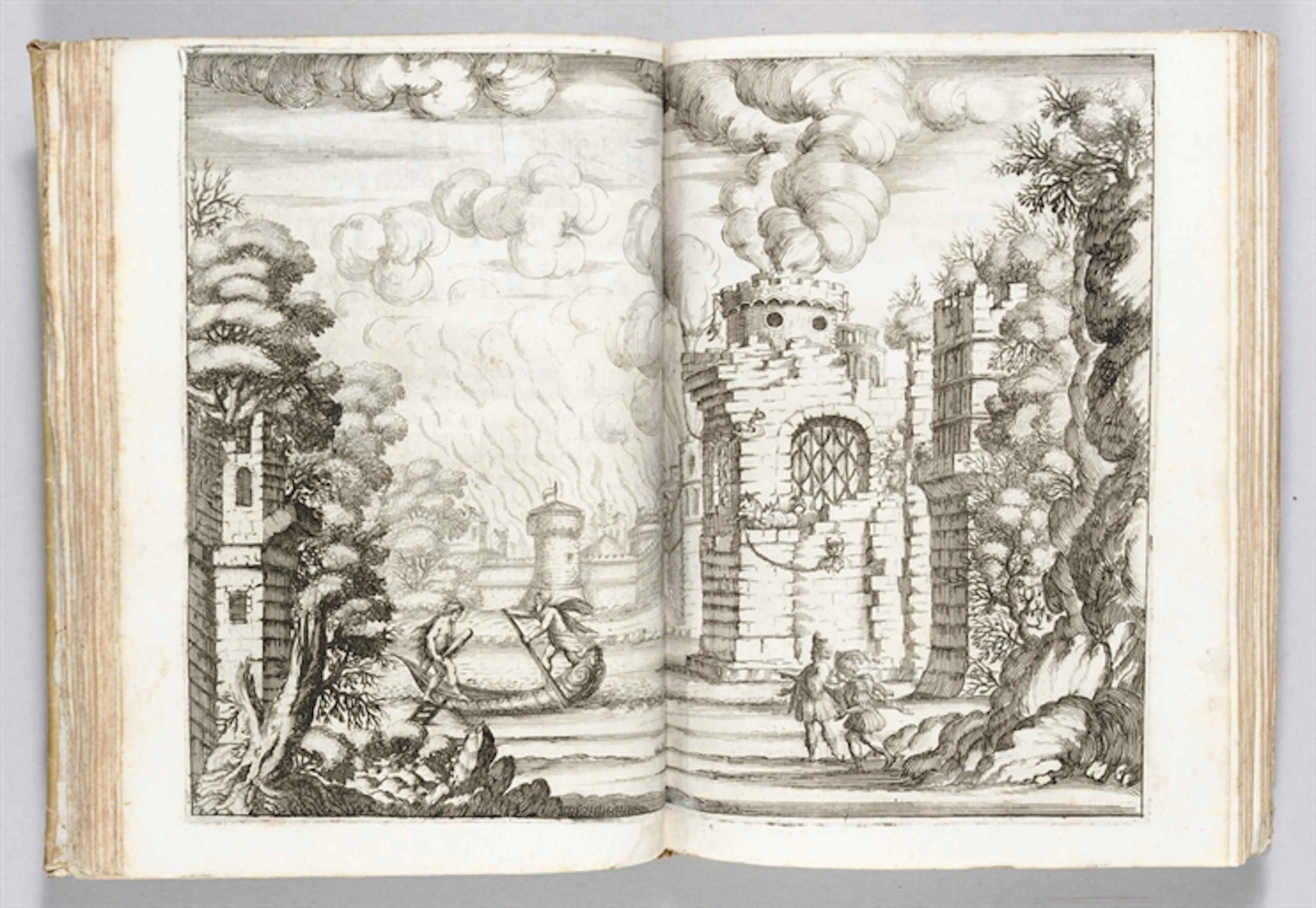 FLORENCE 1661 -- MONIGLIA, Giovanni Andrea. Ercole in Tebe Festa teatrale rappresentata in Firenze per le reali nozze de' serenissimi sposi Cosimo terzo Principe di Toscana, e Margherita