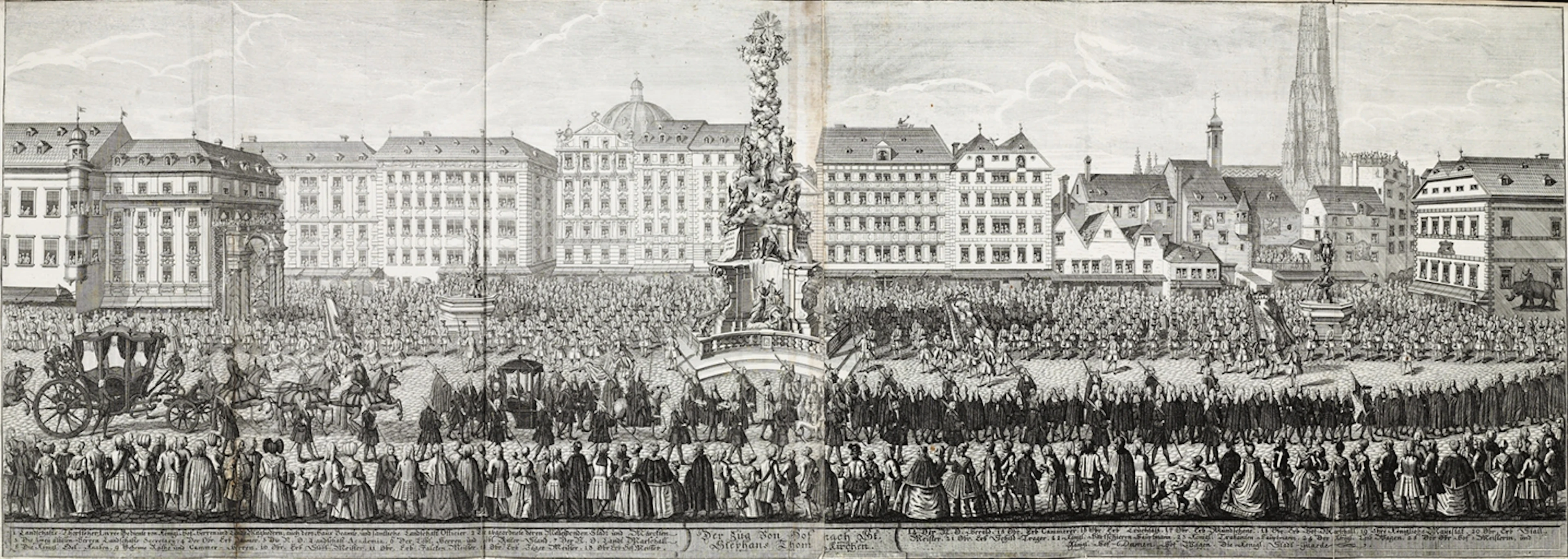 VIENNA 1740 -- KRIEGL, Georg Christina. Erb-Huldigung welche... Mariae Theresiae... Als Ertz-Herzogin zu Oesterreich von denen gesammten Nider-Oesterreichischen Ständen... abgeleget den 22 Novembris A