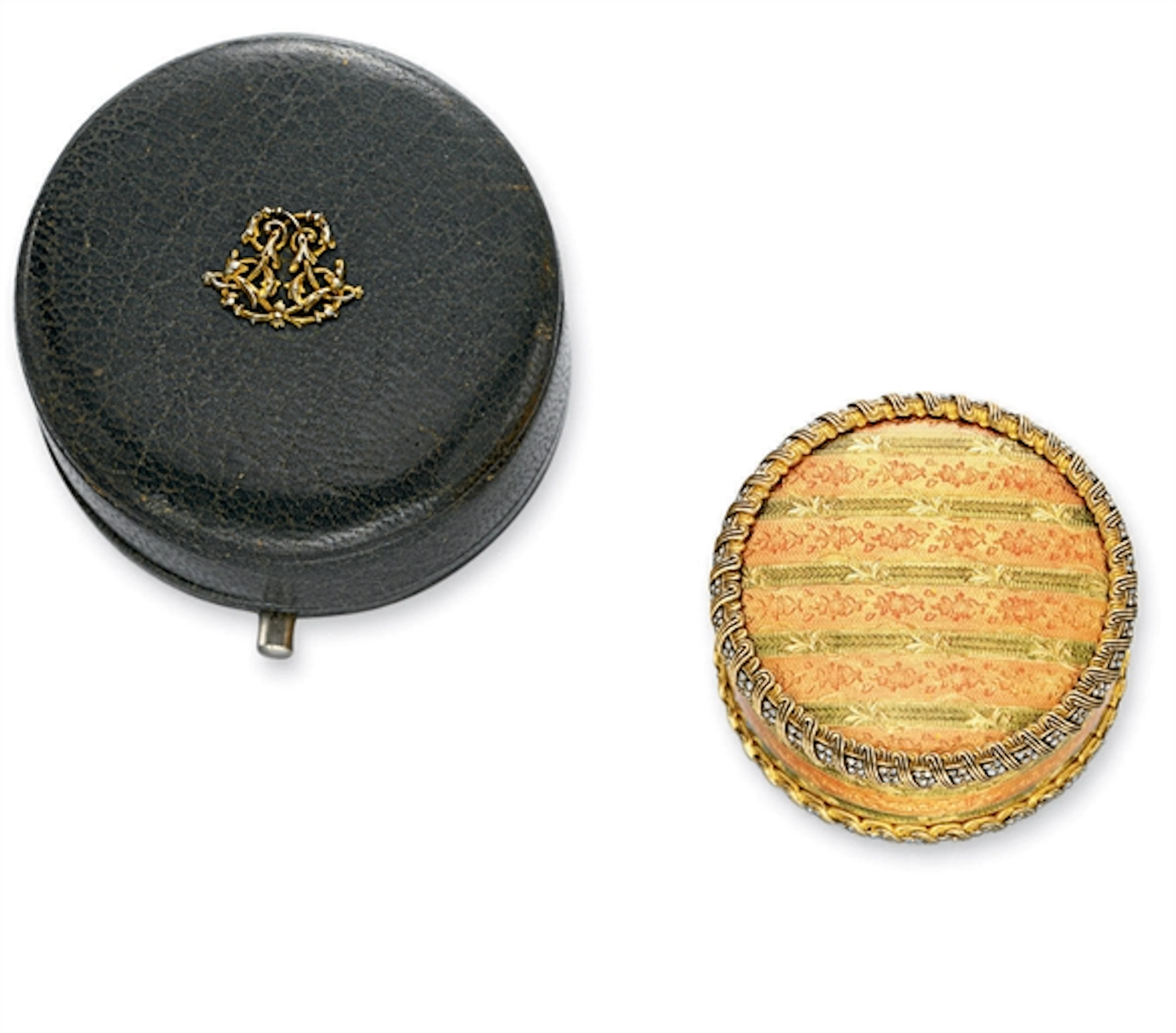 An Antique Enamel and Diamond Gift Box, by Boucheron