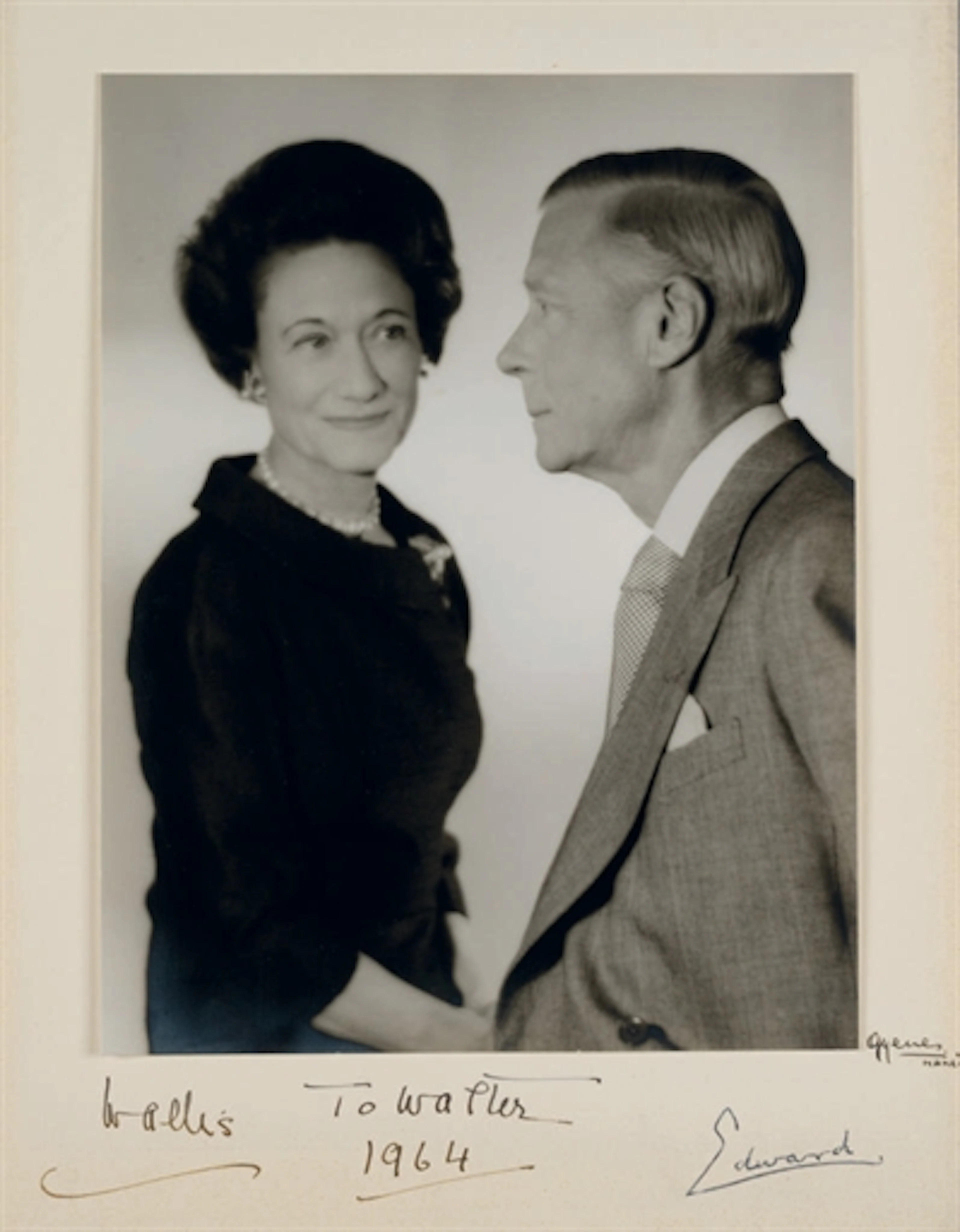 EDWARD, DUKE OF WINDSOR (1894-1972) and WALLIS SIMPSON, DUCHESS OF WINDSOR (1896-1986)