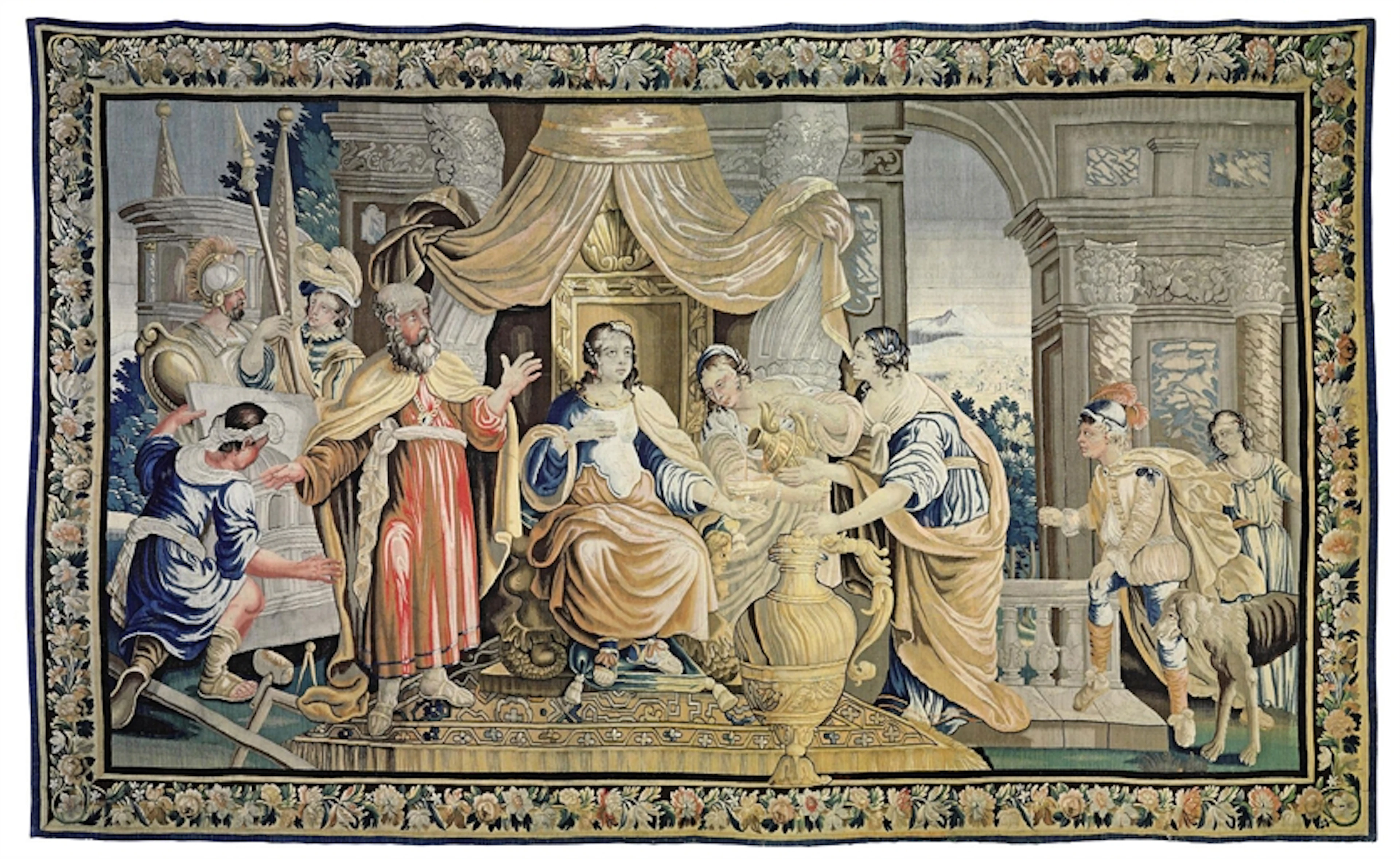 A FRENCH HISTORICAL TAPESTRY