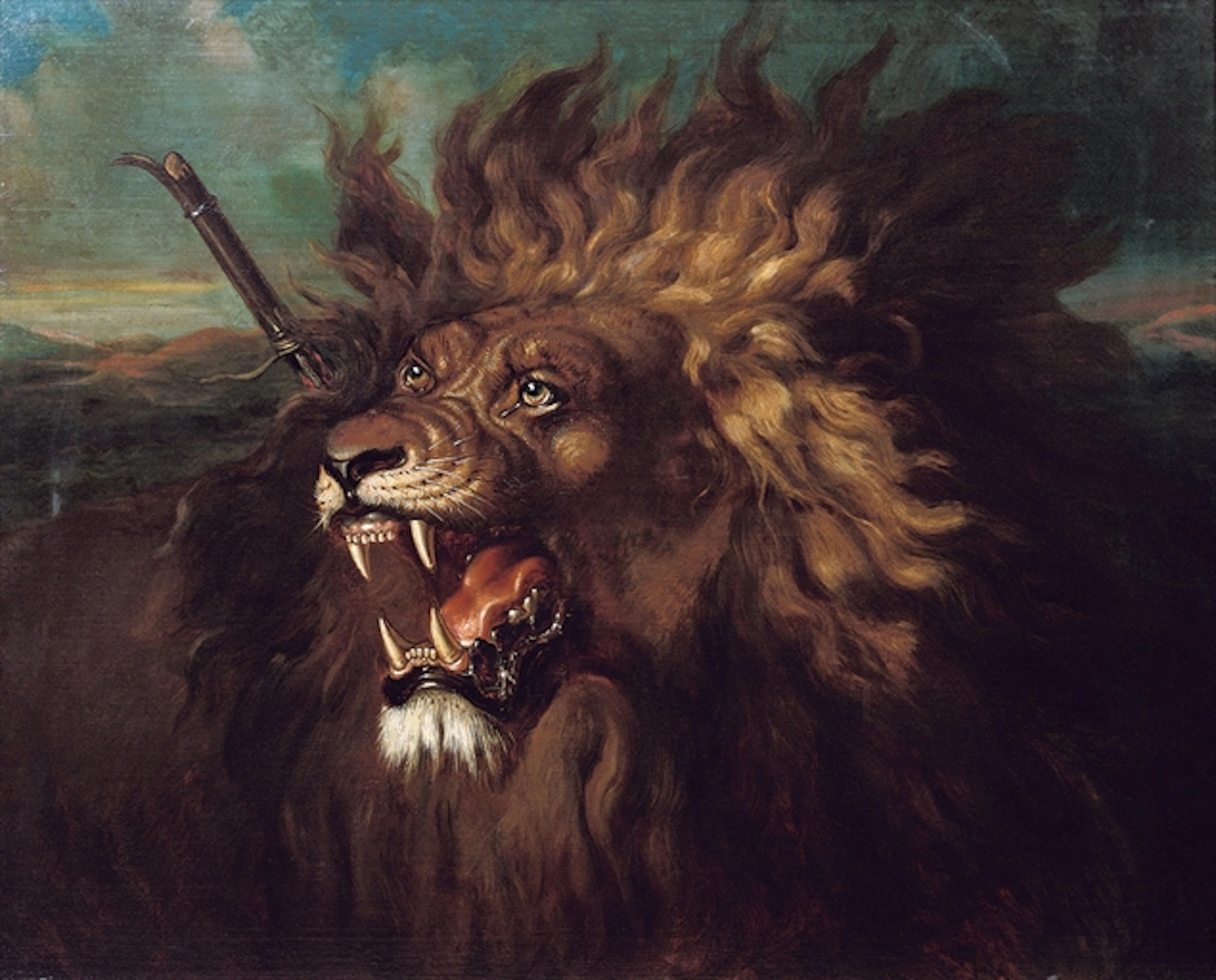 Wounded Lion