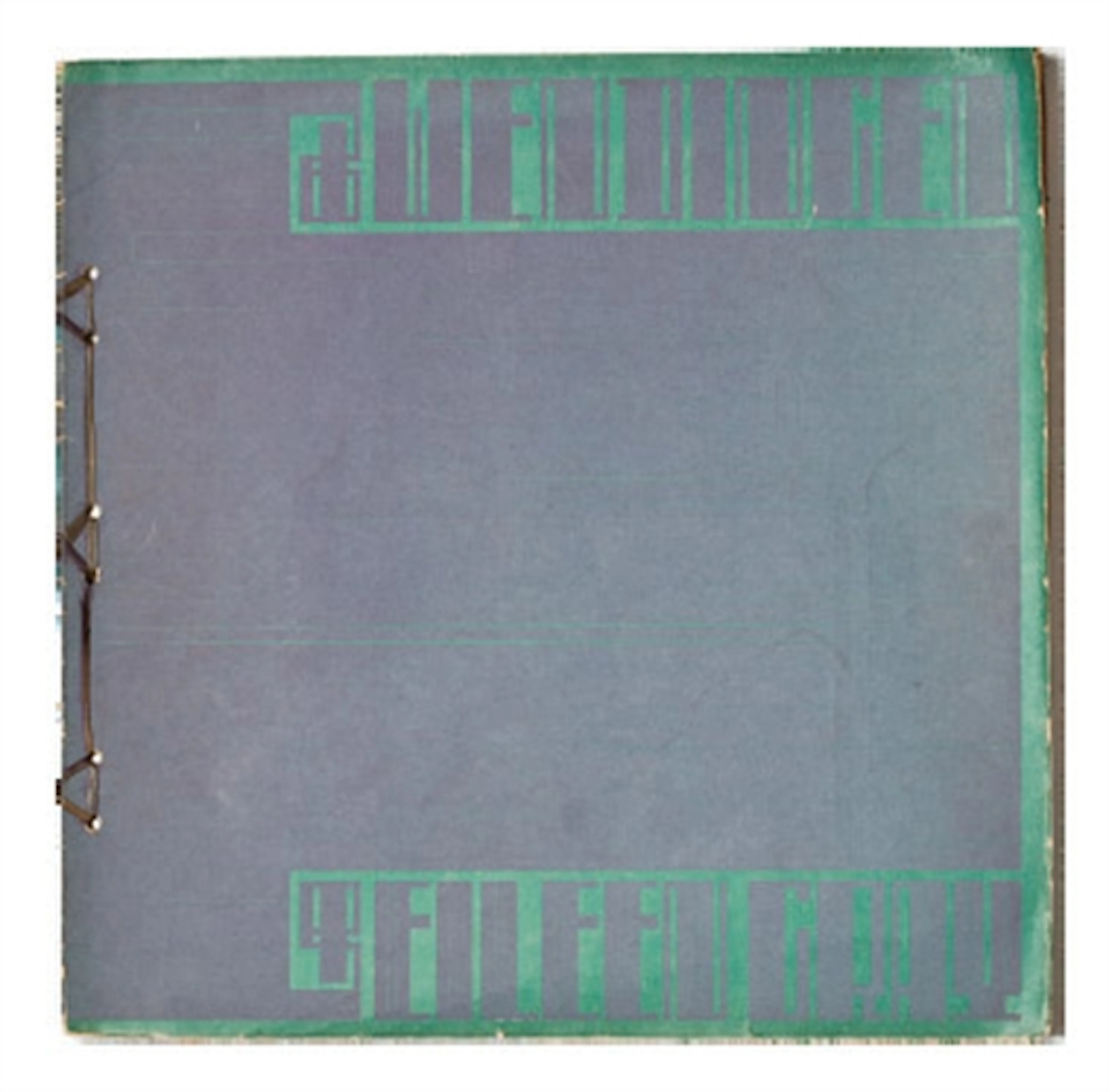 [GRAY] -- BADOVICI, Jean. Eileen Gray. Meubelen en interieurs. Wendingen, 6e série, n° 6. Amsterdam: Wendingen, 1924. In-4 carré (328 x 330 mm). Nombreuses illustrations dans le texte.