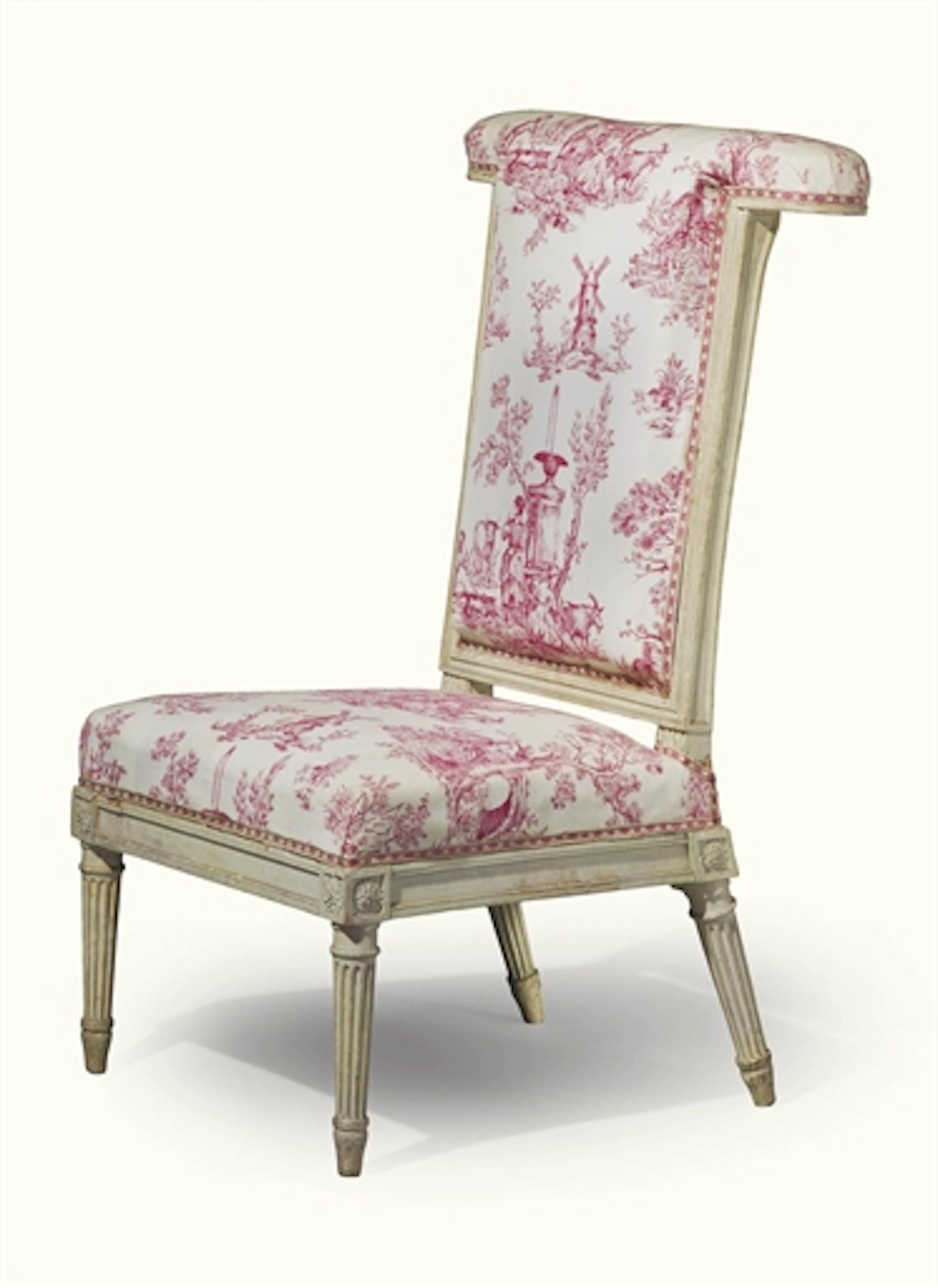CHAISE PONTEUSE ROYALE D'EPOQUE LOUIS XVI