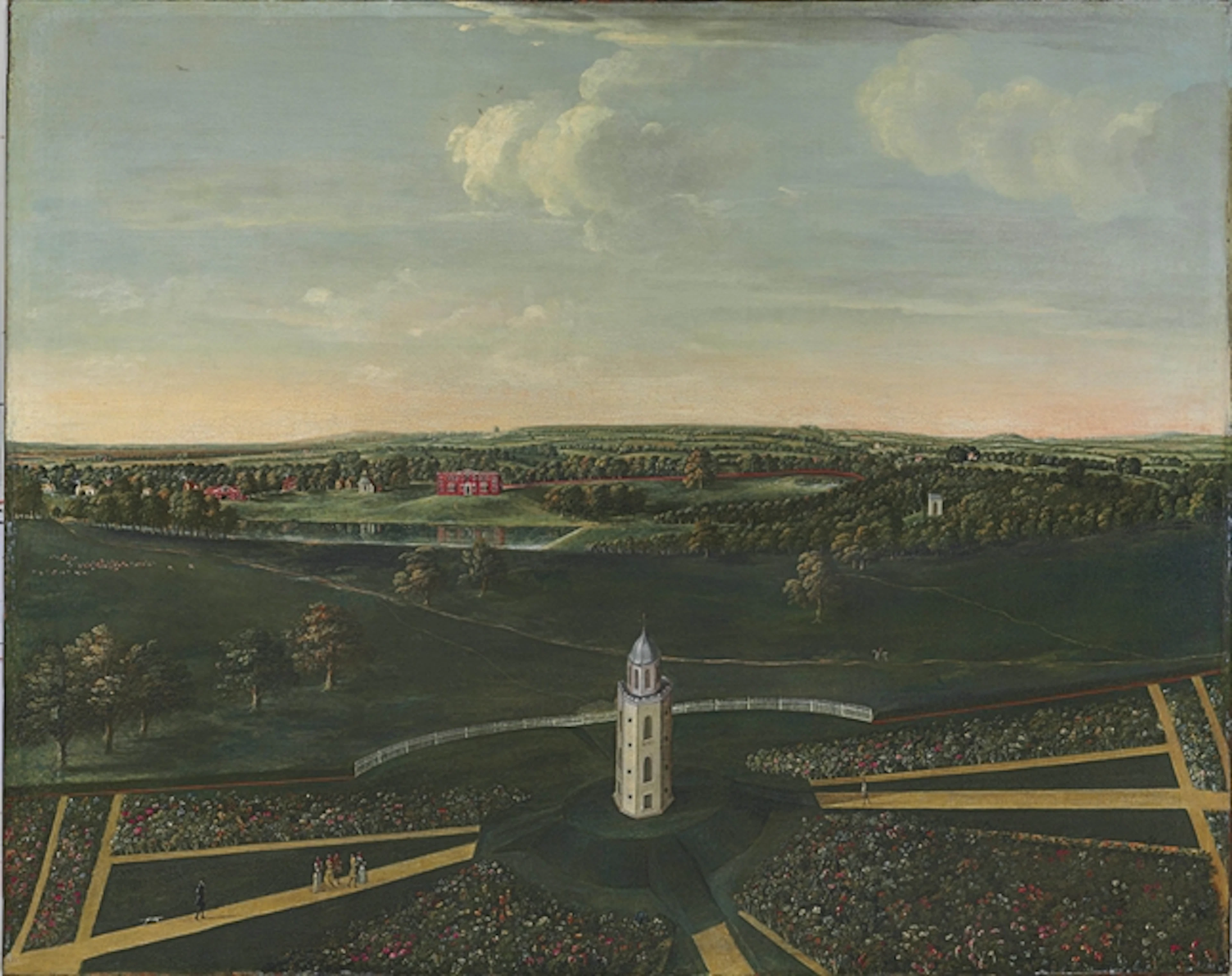 View of Dogmersfield Park, Hampshire