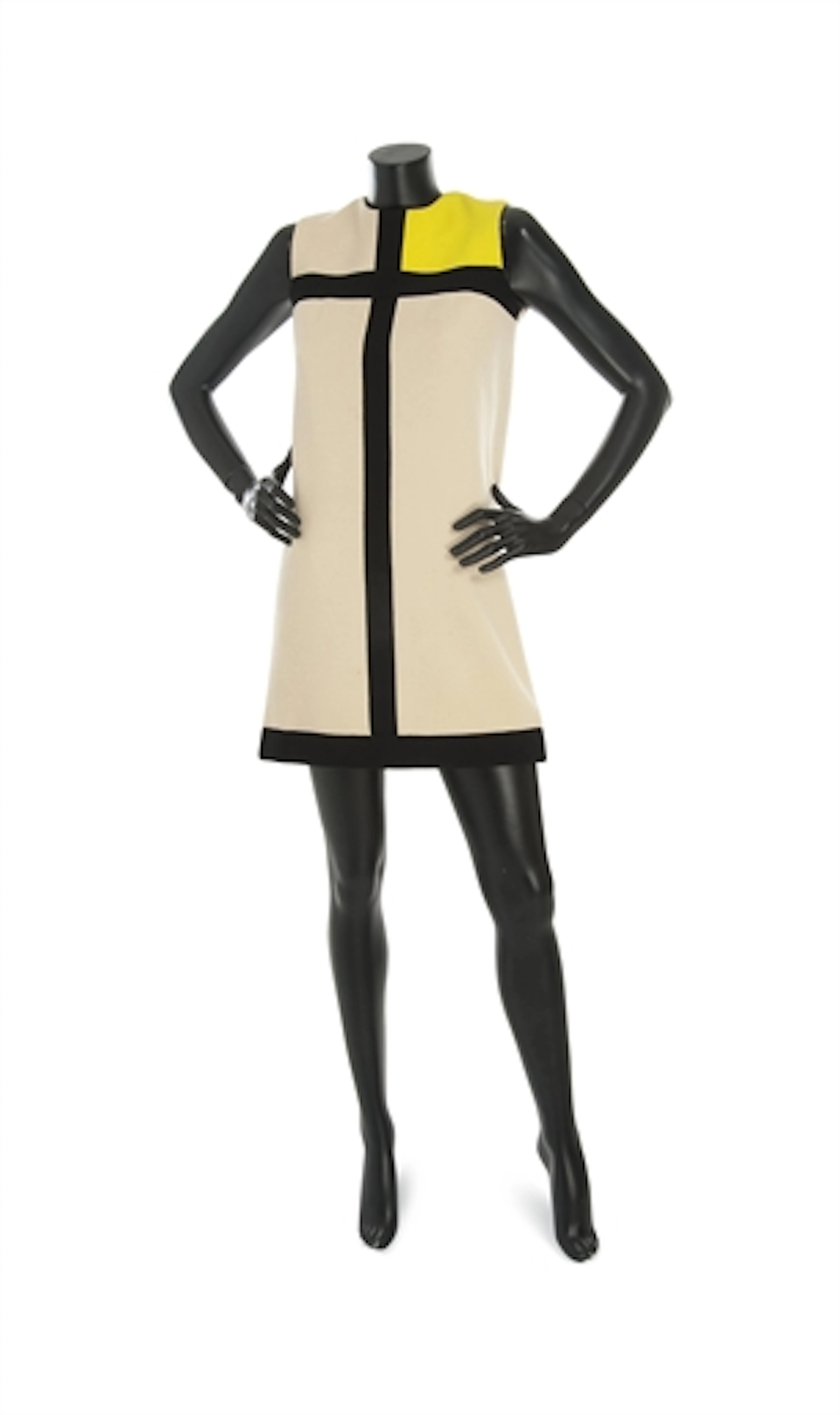 A 'MONDRIAN' DRESS
