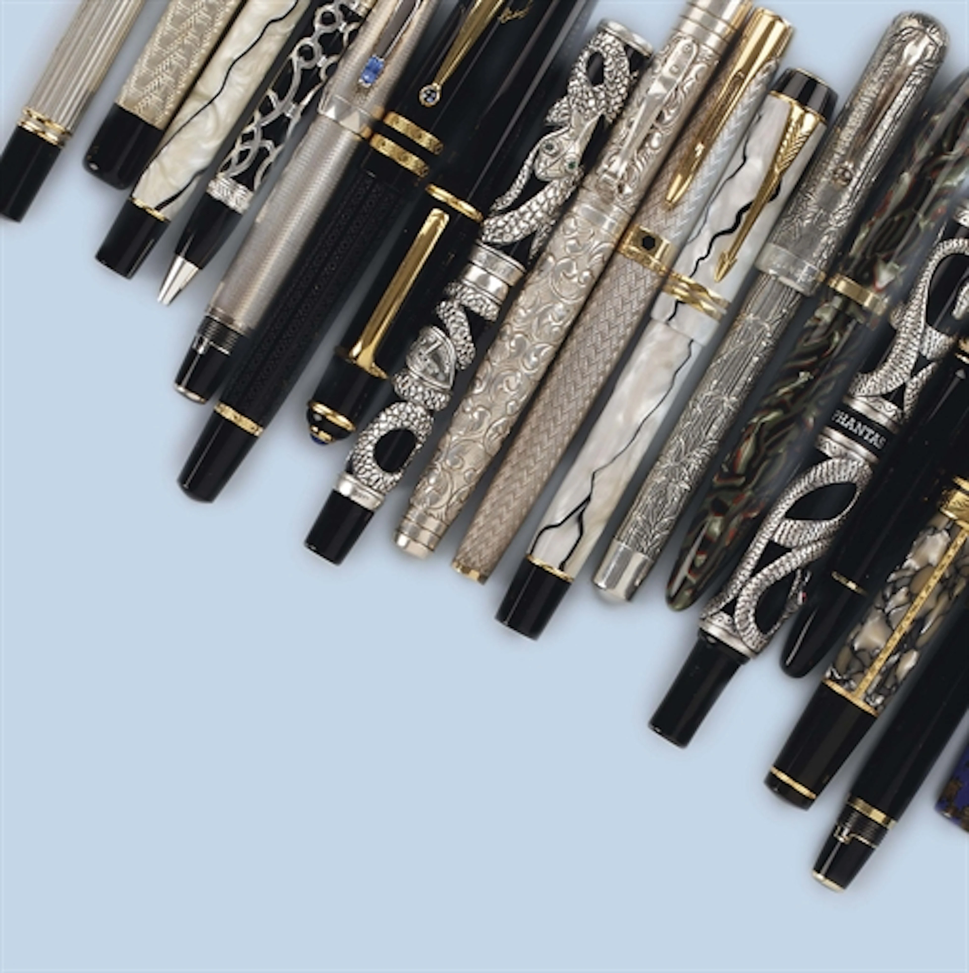 A Collection of Fountain Pens