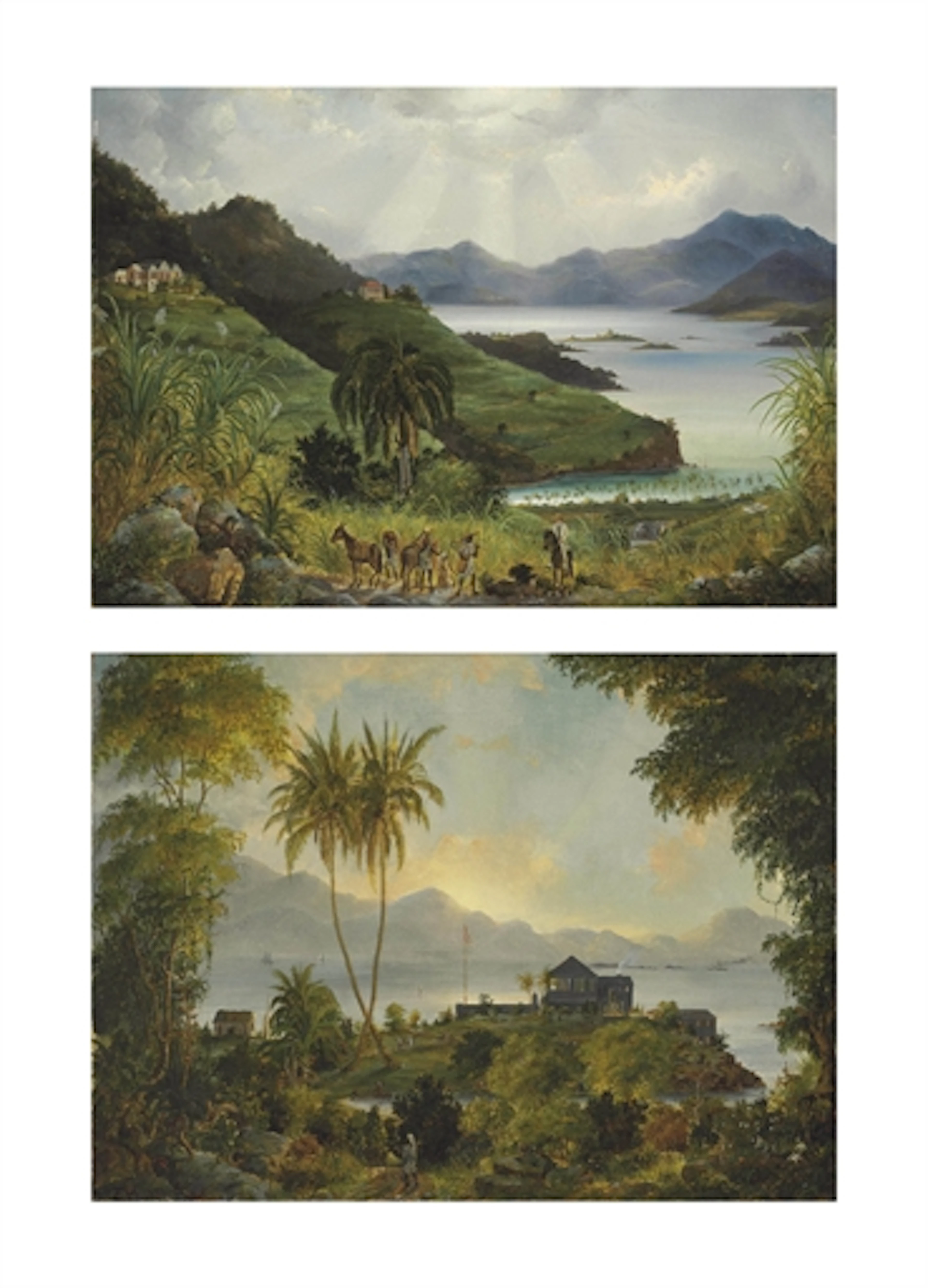 Cruz Bay; Cinnamon Bay, Danish West Indies (U.S. Virgin Islands)
