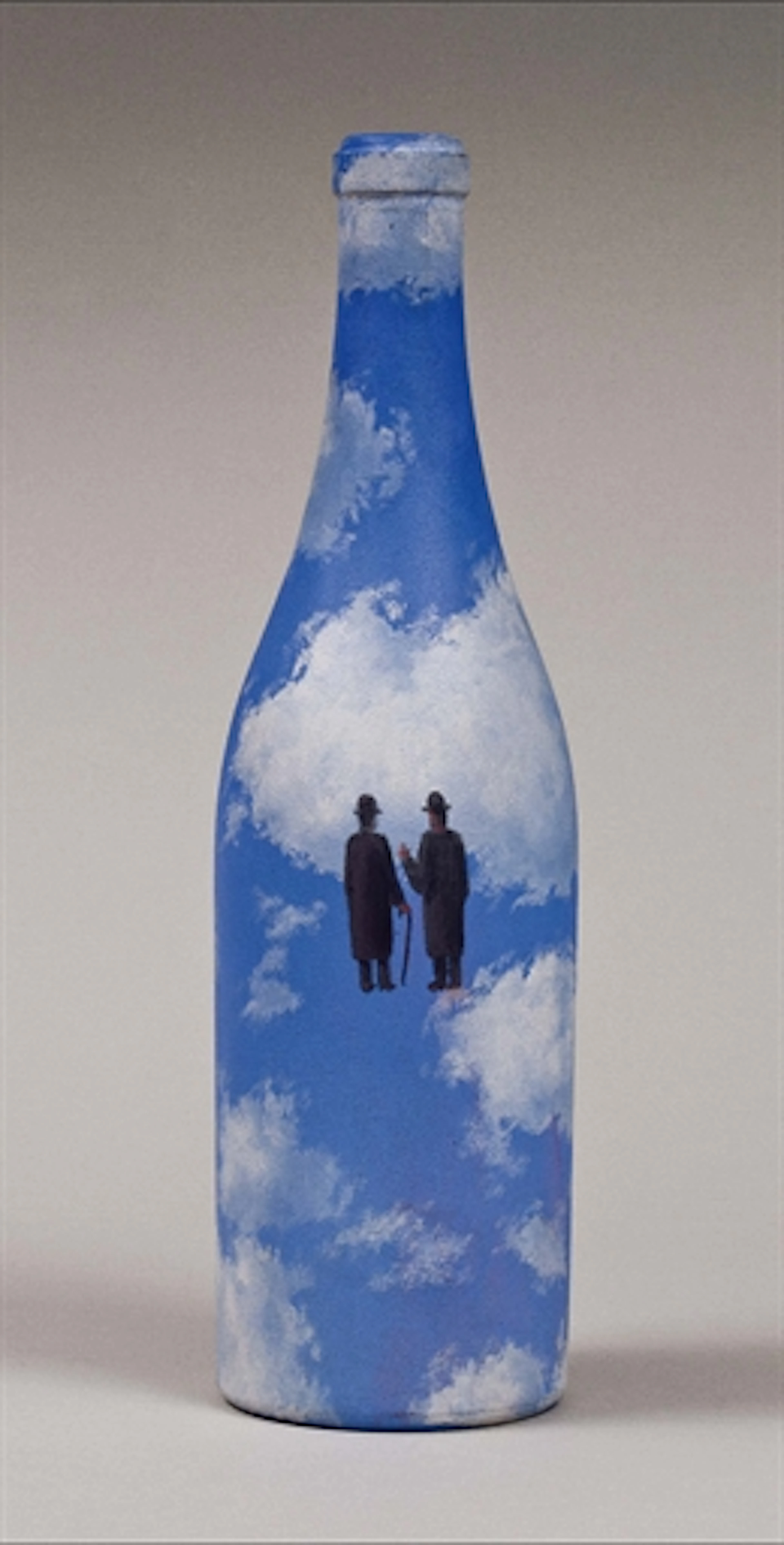 Sky with two men conversing
