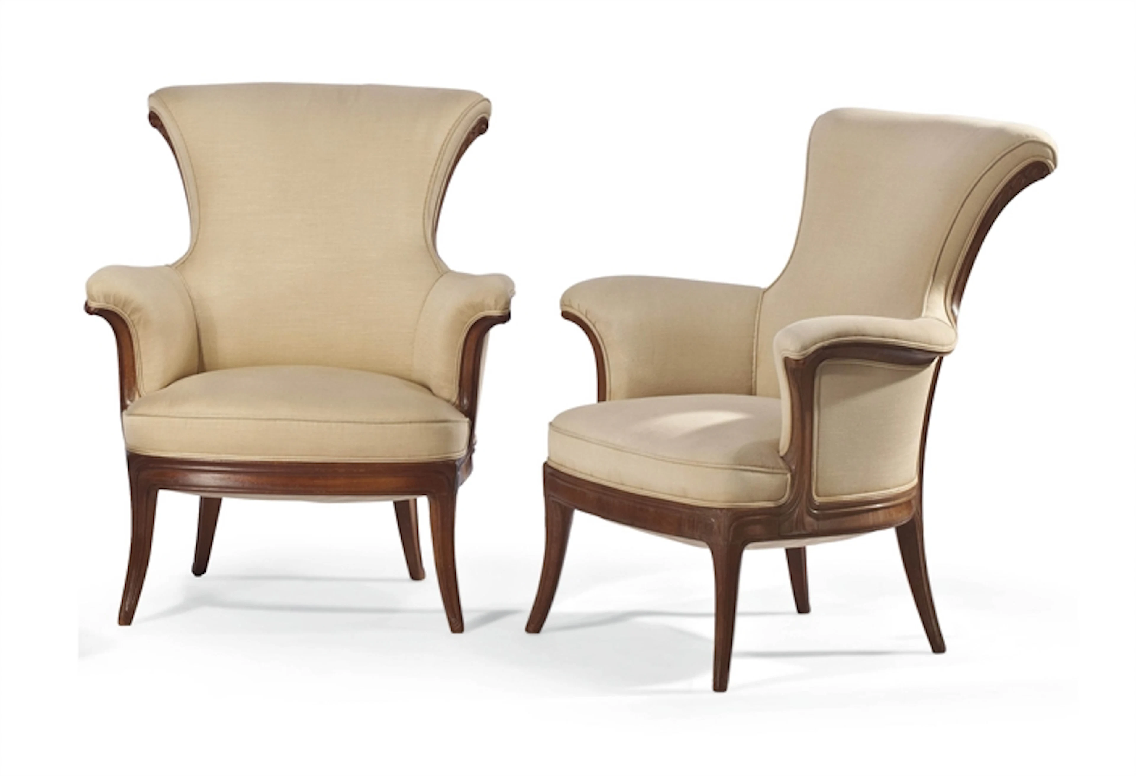 PAIRE DE FAUTEUILS 'COIN DE FOYER', 1911