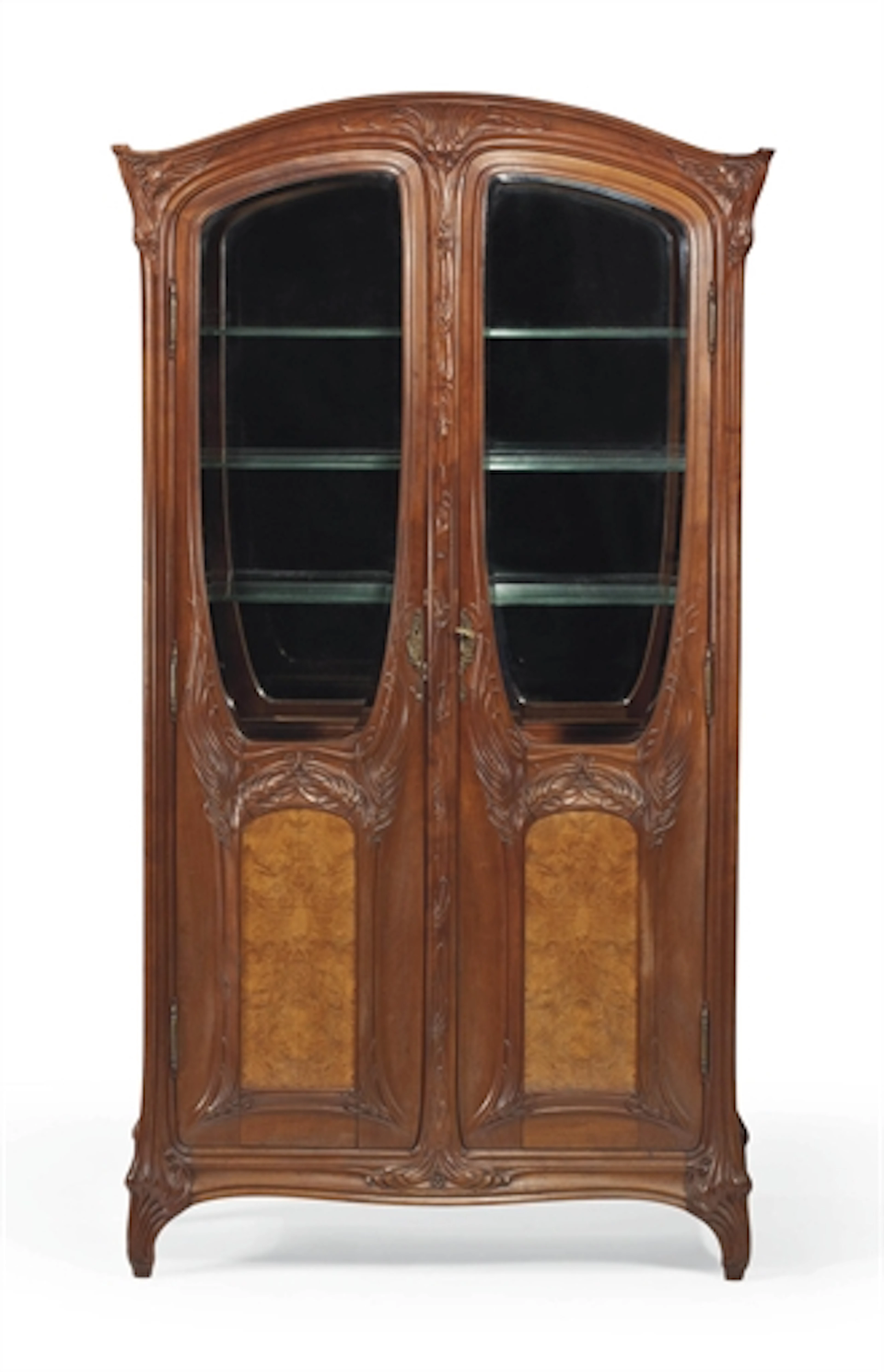 ARMOIRE VITRINE, VERS 1900
