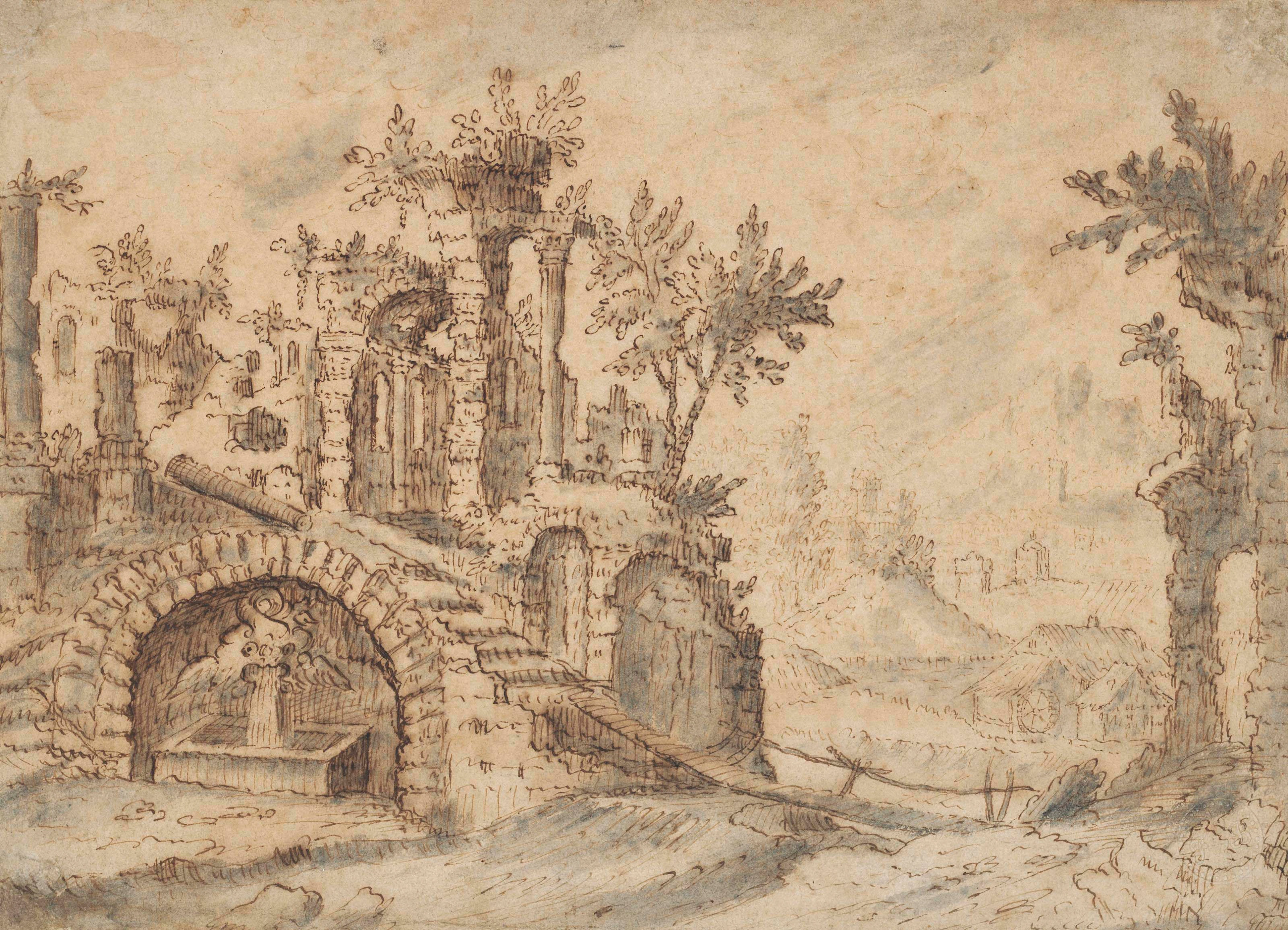 Attributed to Tobias Verhaecht (Antwerp 1561-1631)