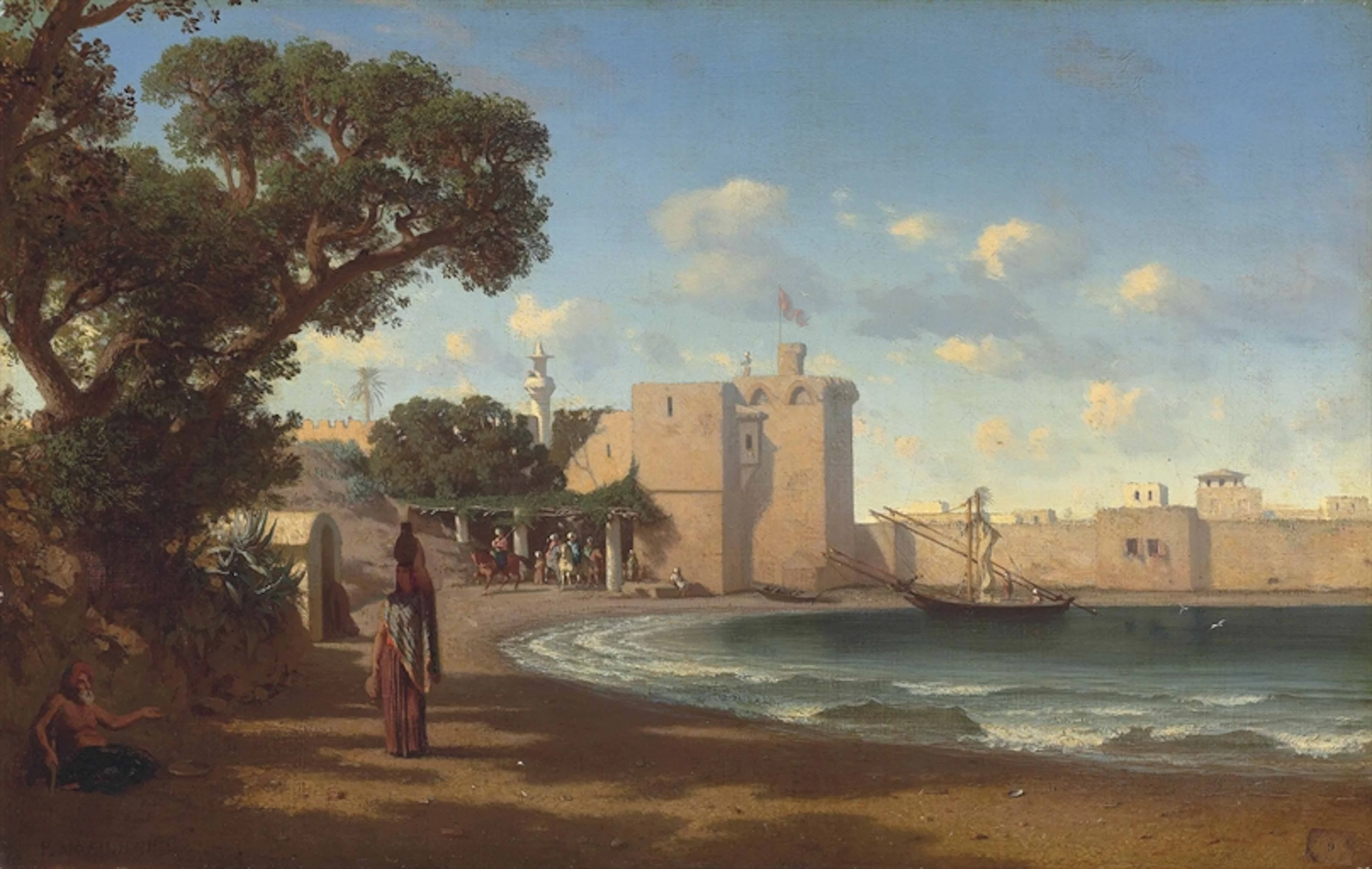 A fortified village